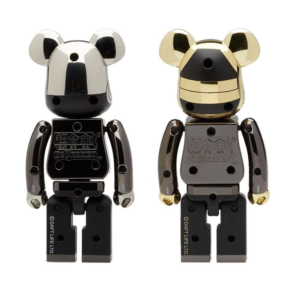 MEDICOM TOY Bearbrick Daft Punk Super Alloy 200%