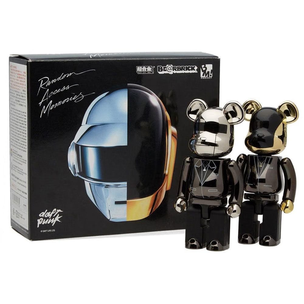 MEDICOM TOY Bearbrick Daft Punk Super Alloy 200%