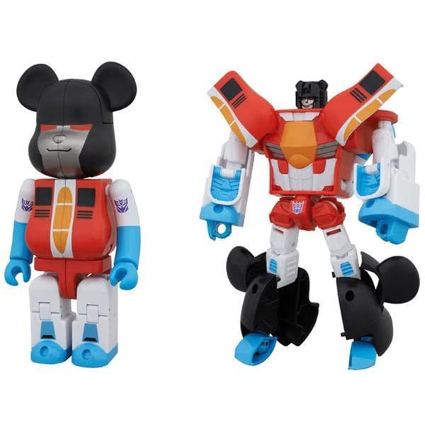 MEDICOM TOY Bearbrick Takara Tomy Transformers Set 200%