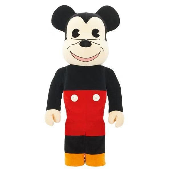 MEDICOM TOY Bearbrick Fabric Mickey Mouse 1000%
