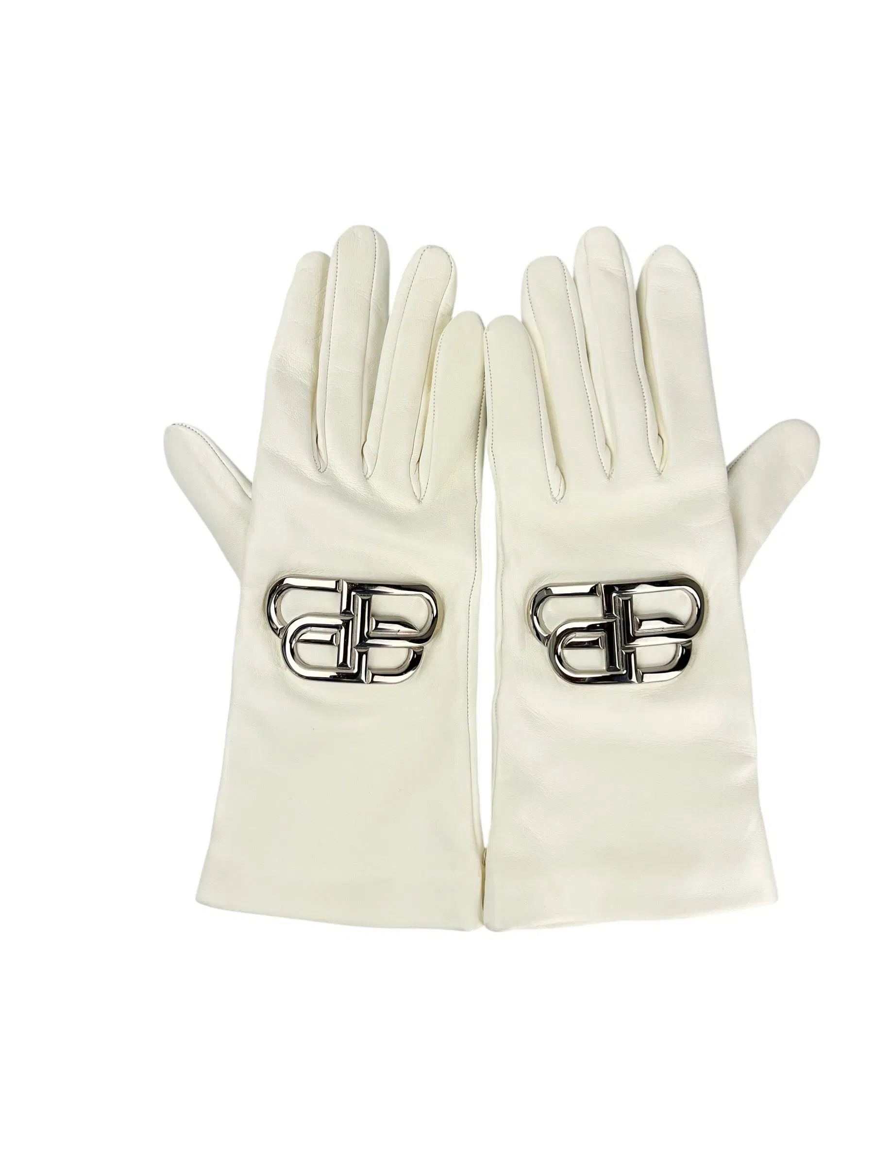 Balenciaga Giant BB Metal Logo Gloves