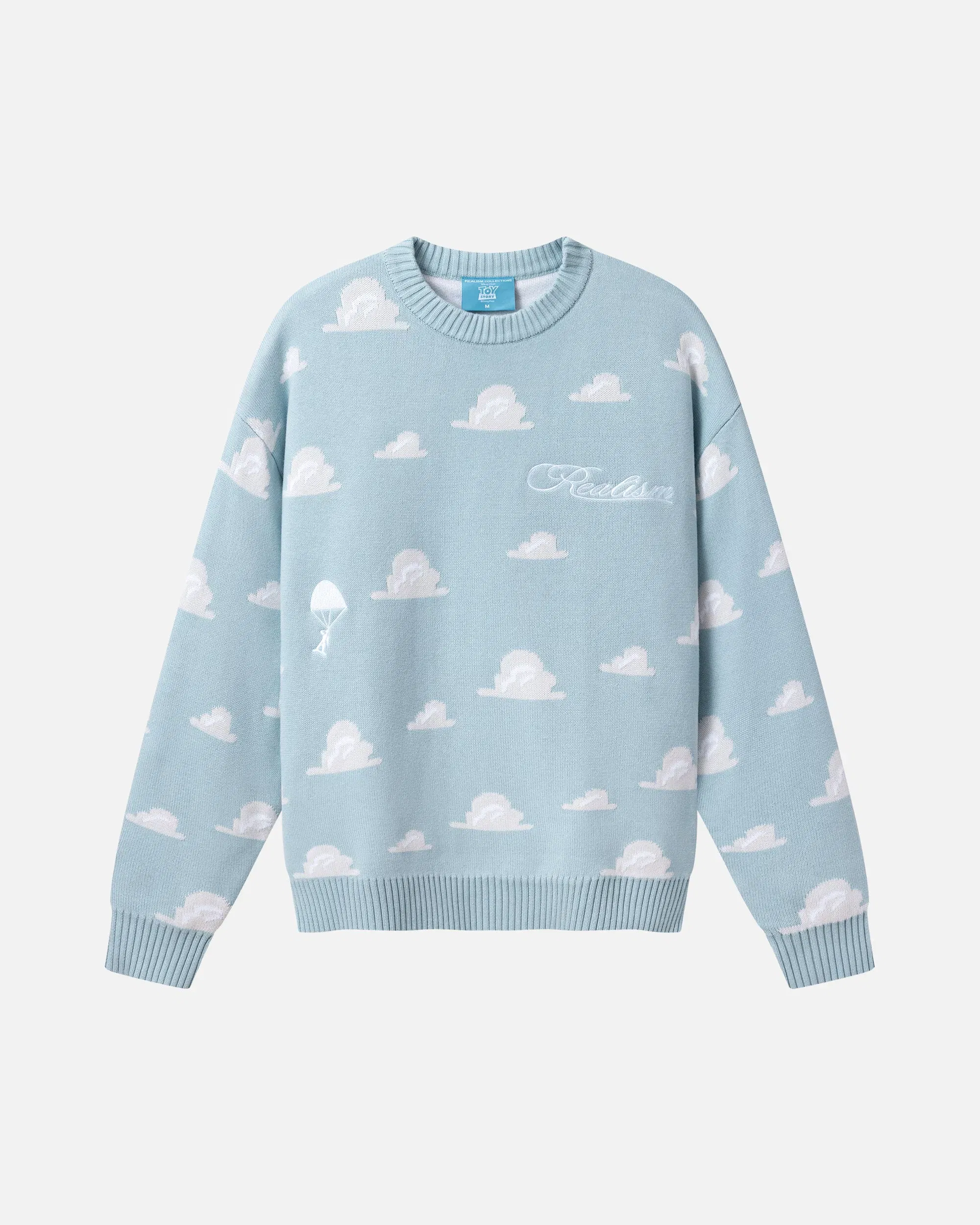 REALISM AND TOY STORY CLOUD KNIT SWEATER POWDER BLUE