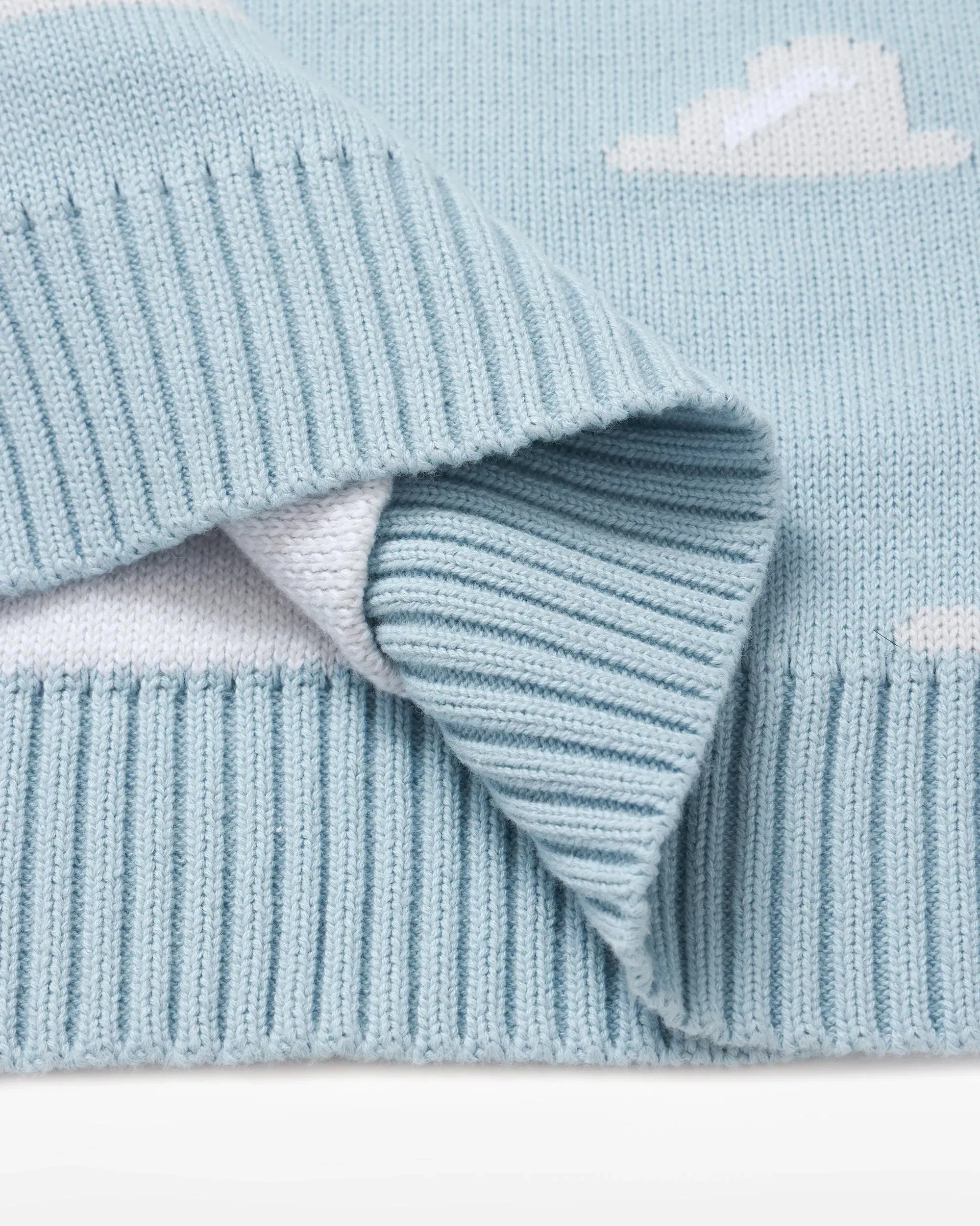 REALISM AND TOY STORY CLOUD KNIT SWEATER POWDER BLUE