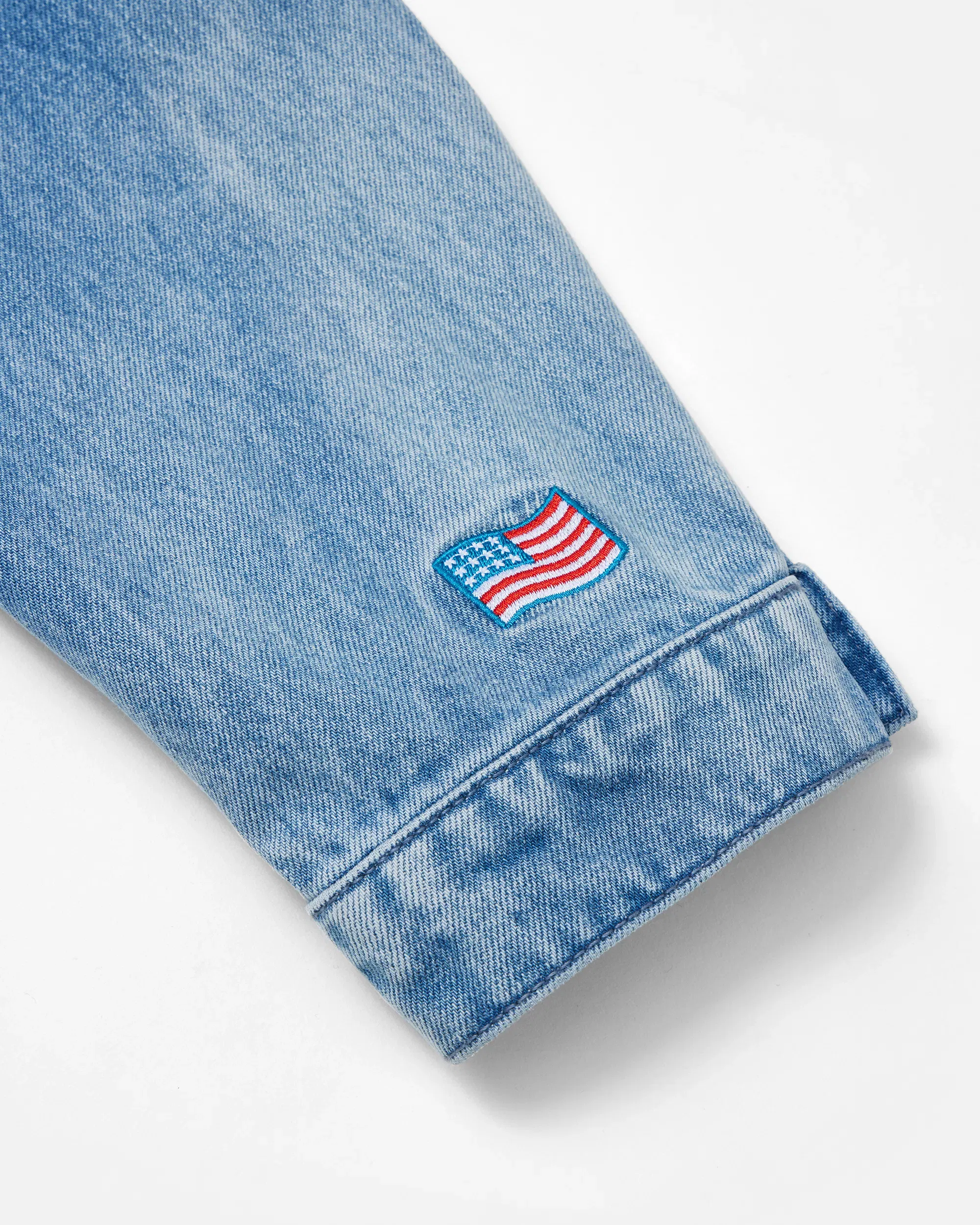 Realism SSS REALISM AND DISNEY USA DENIM JACKET WASHED BLUE