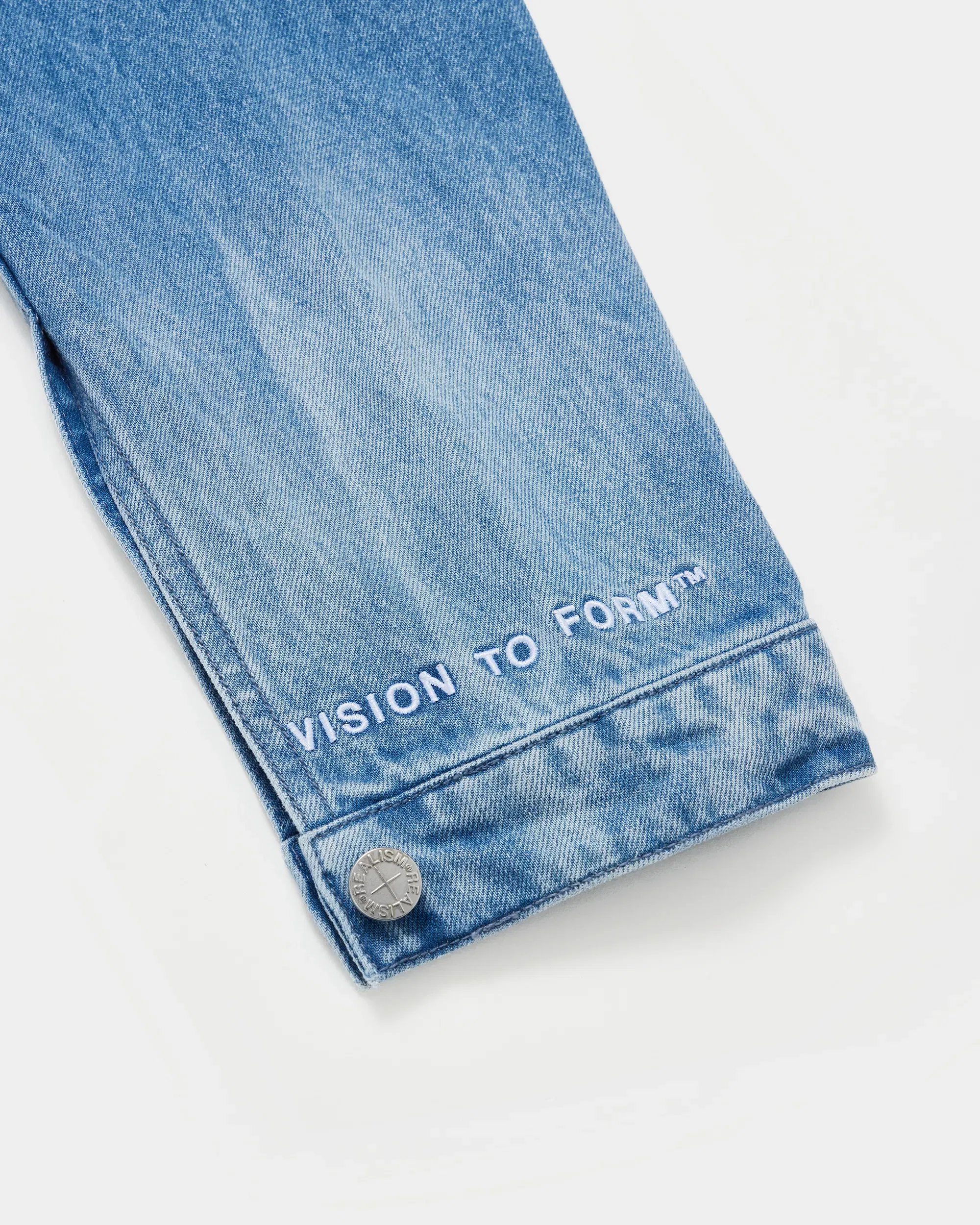 Realism SSS REALISM AND DISNEY USA DENIM JACKET WASHED BLUE