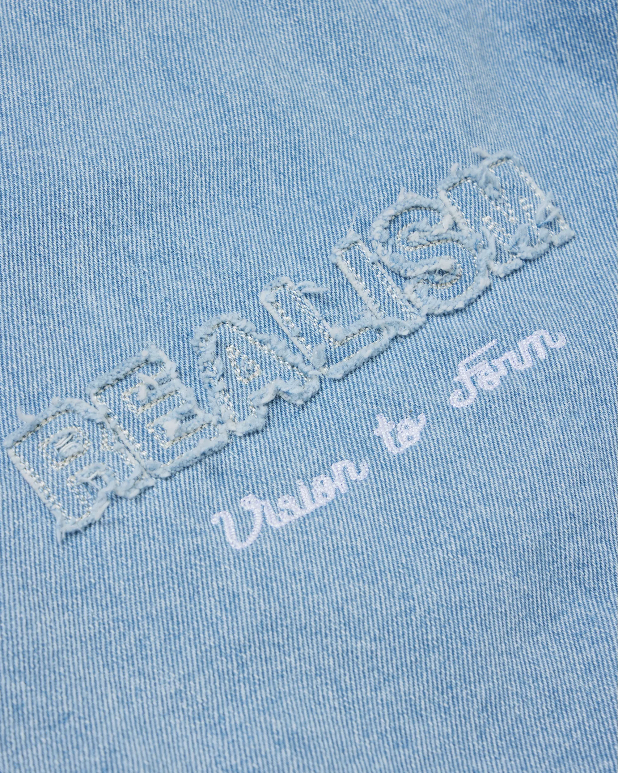 Realism SSS REALISM AND DISNEY CHARACTER VARSITY JACKET WASHED BLUE