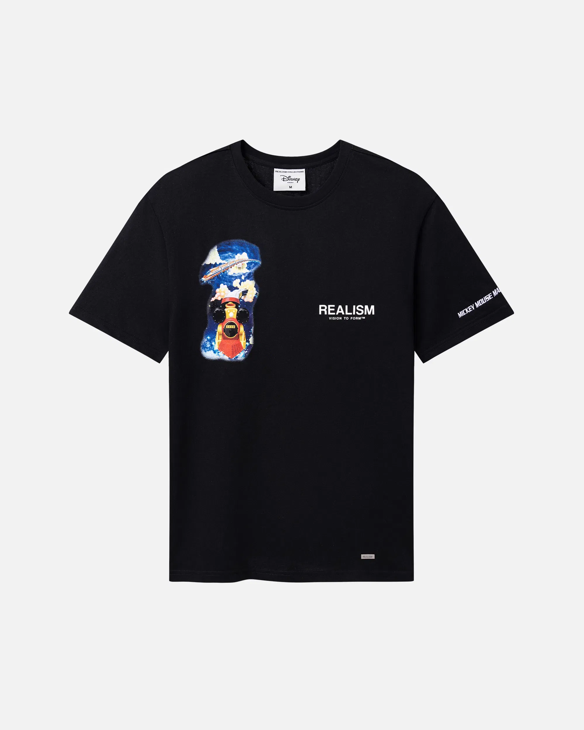 Realism SSS REALISM AND DISNEY MONORAIL TEE BLACK