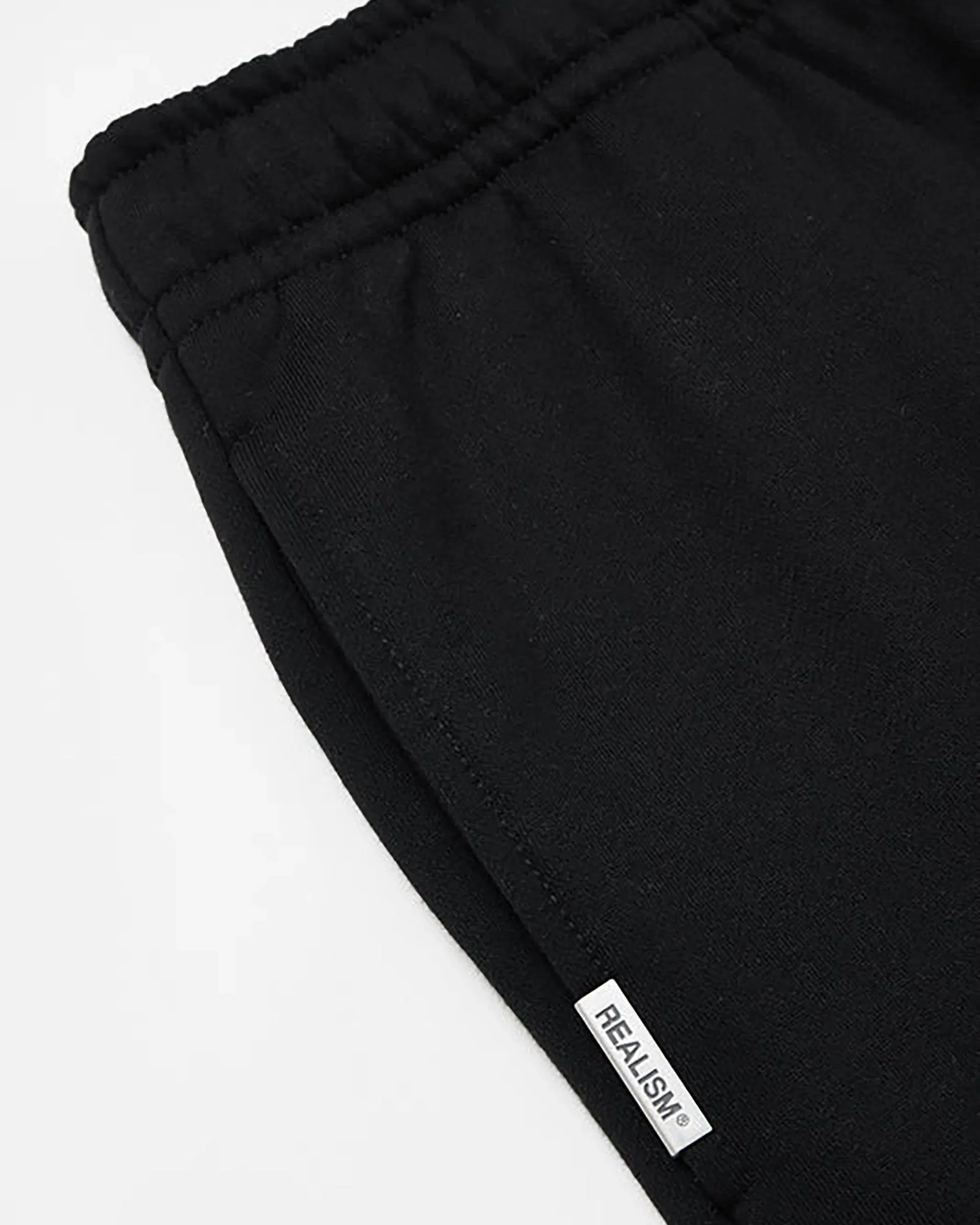Realism SSS REALISM AND DISNEY BACK TO FRONT SWEATPANTS OPEN LEG BLACK