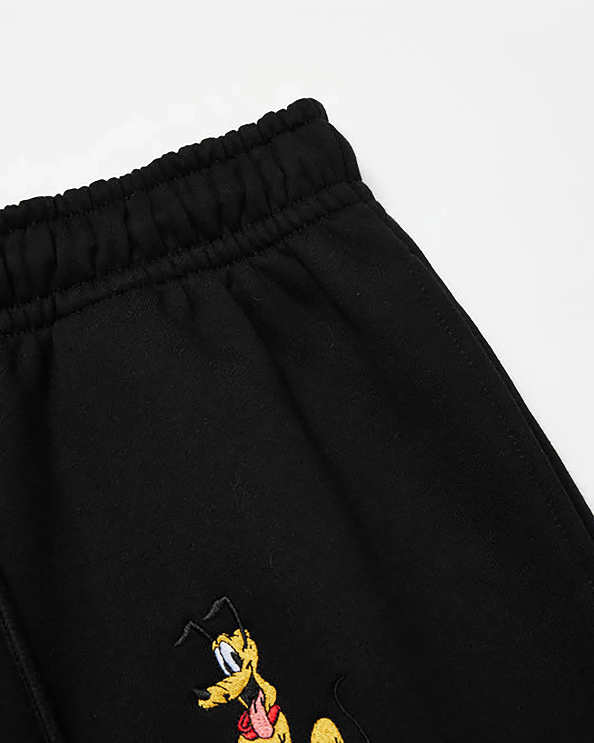 Realism SSS REALISM AND DISNEY BACK TO FRONT SWEATPANTS OPEN LEG BLACK