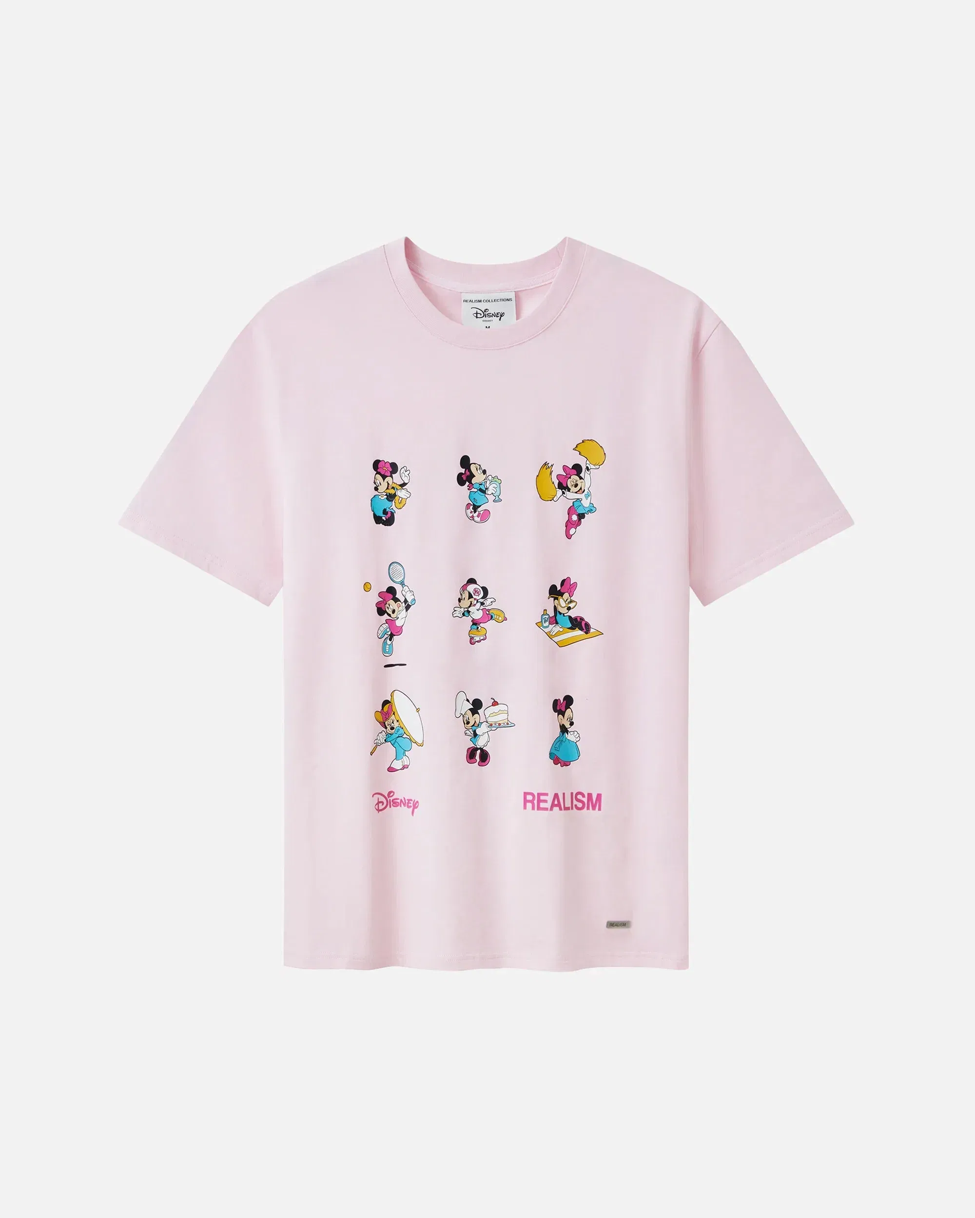 Realism SSS REALISM AND DISNEY MULTI MINNIE TEE POWDER PINK