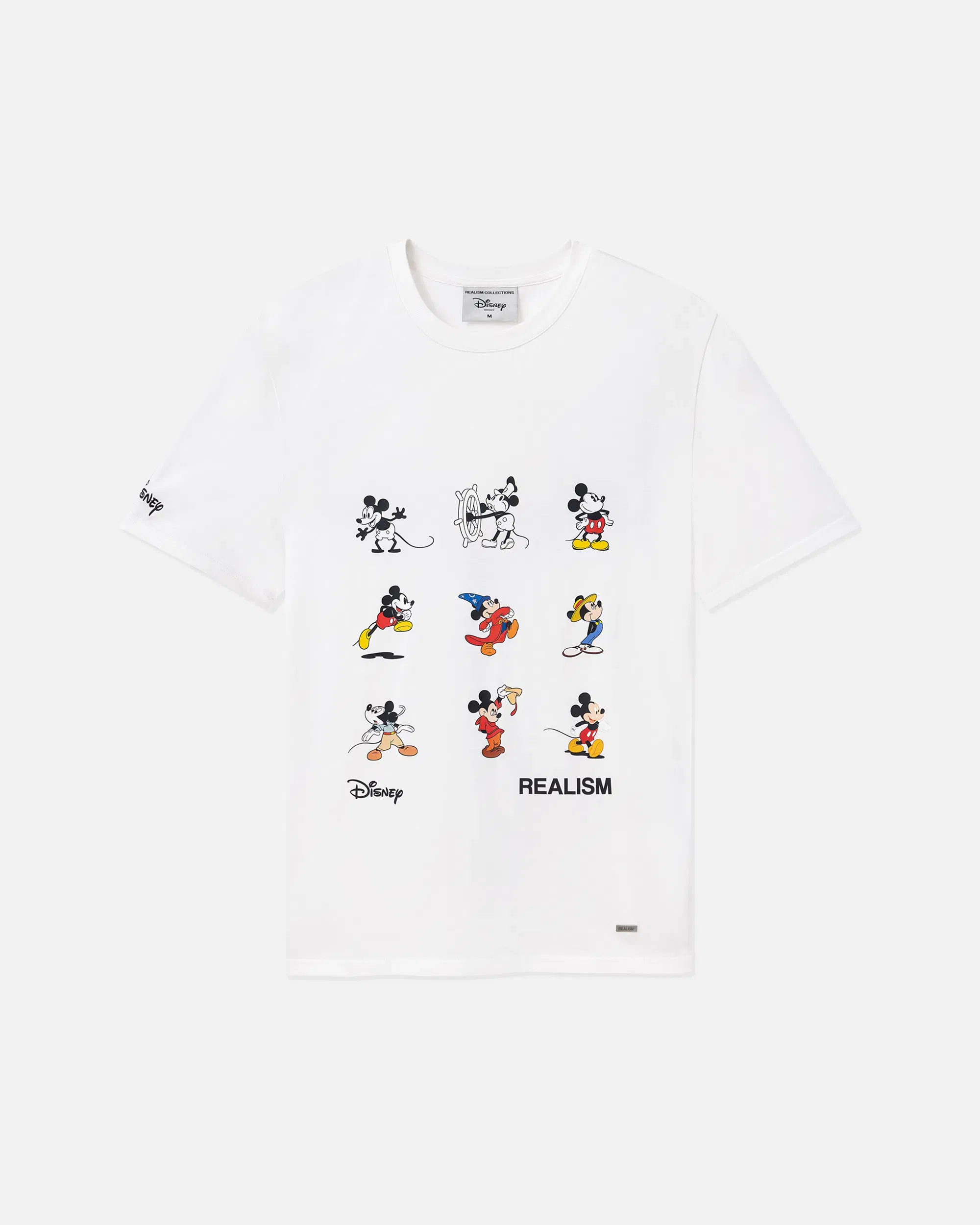 Realism SSS REALISM AND DISNEY MICKEY EVOLUTION TEE WHITE