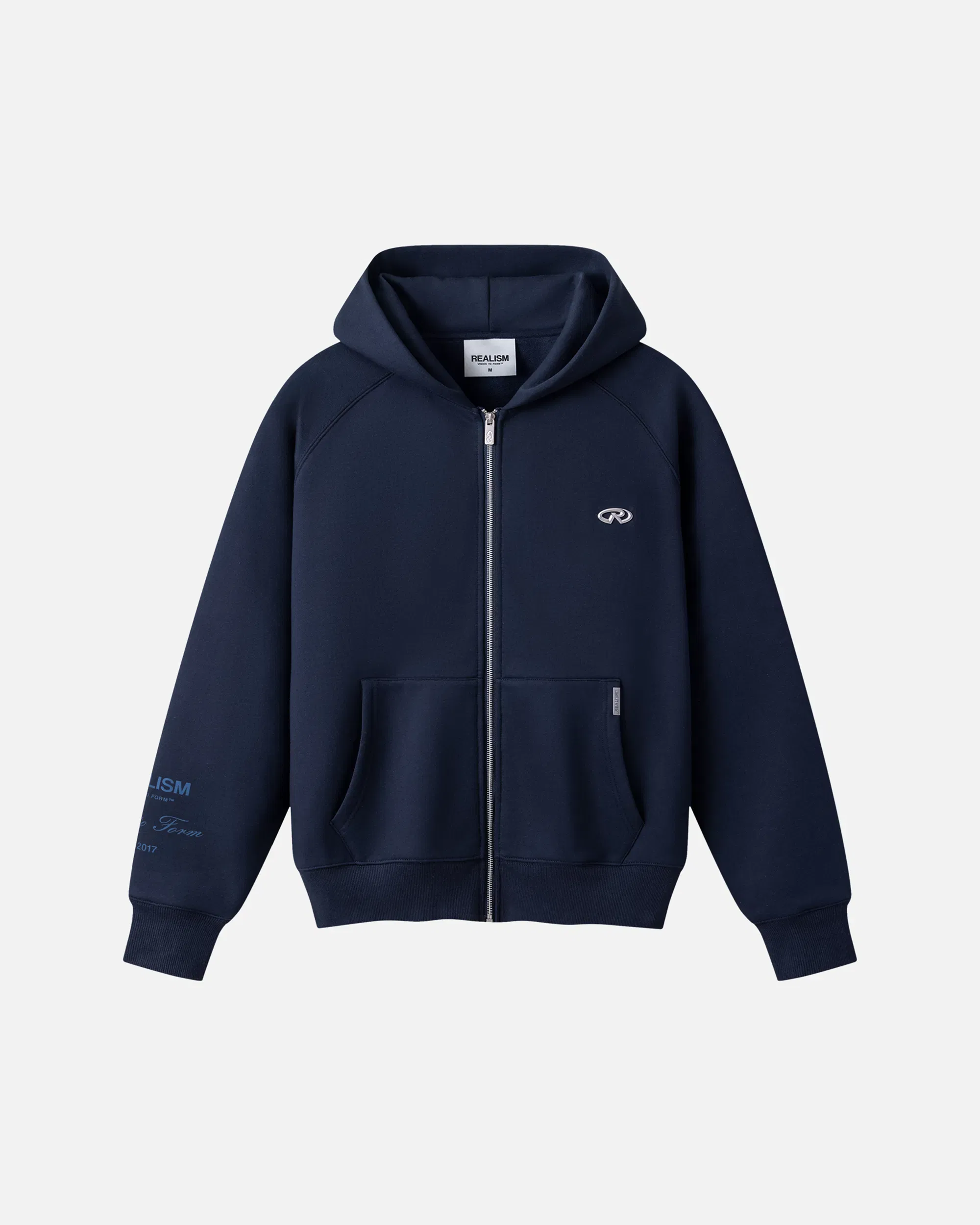 Realism SSS REALISM RADIANT ZIP HOODIE V2 REFLECTIVE MARINE