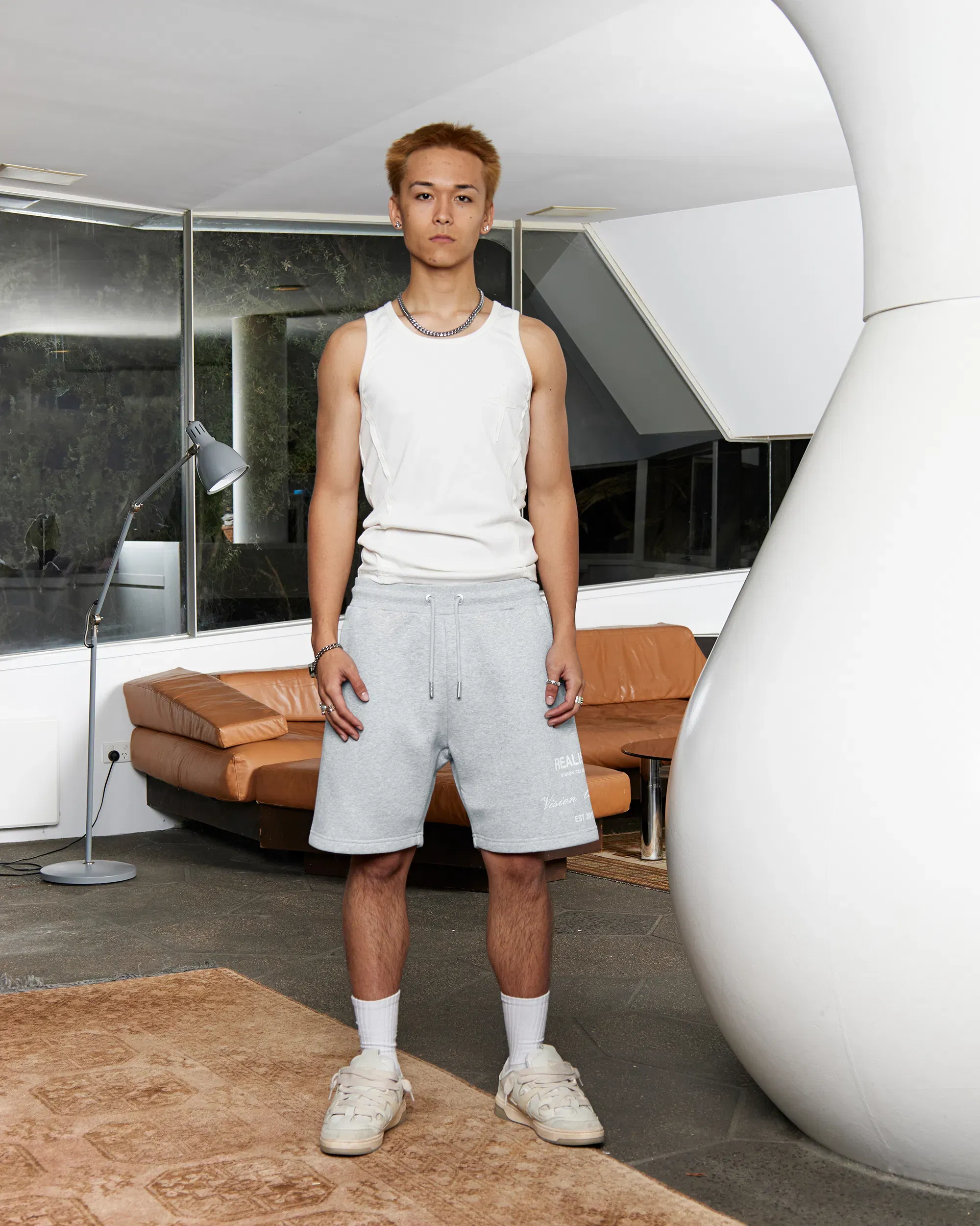 Realism SSS REALISM RADIANT SHORTS V2 GREY MARLE
