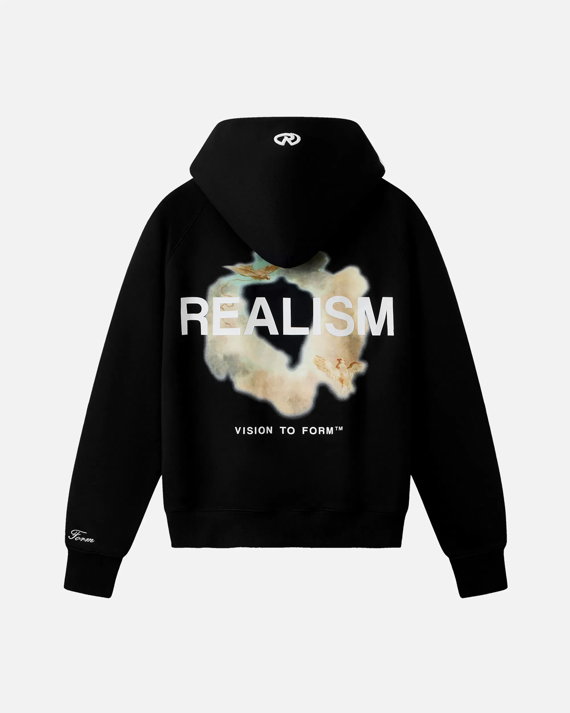 Realism SSS REALISM HALO ZIP HOODIE V2 BLACK