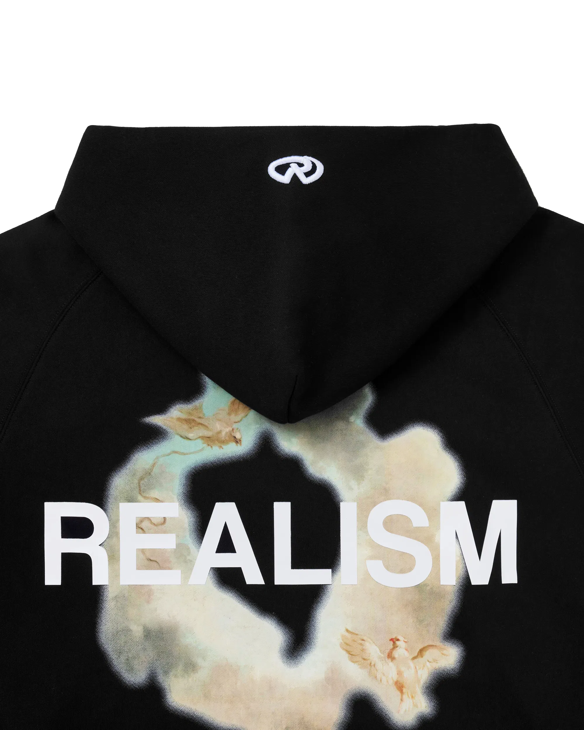 Realism SSS REALISM HALO ZIP HOODIE V2 BLACK