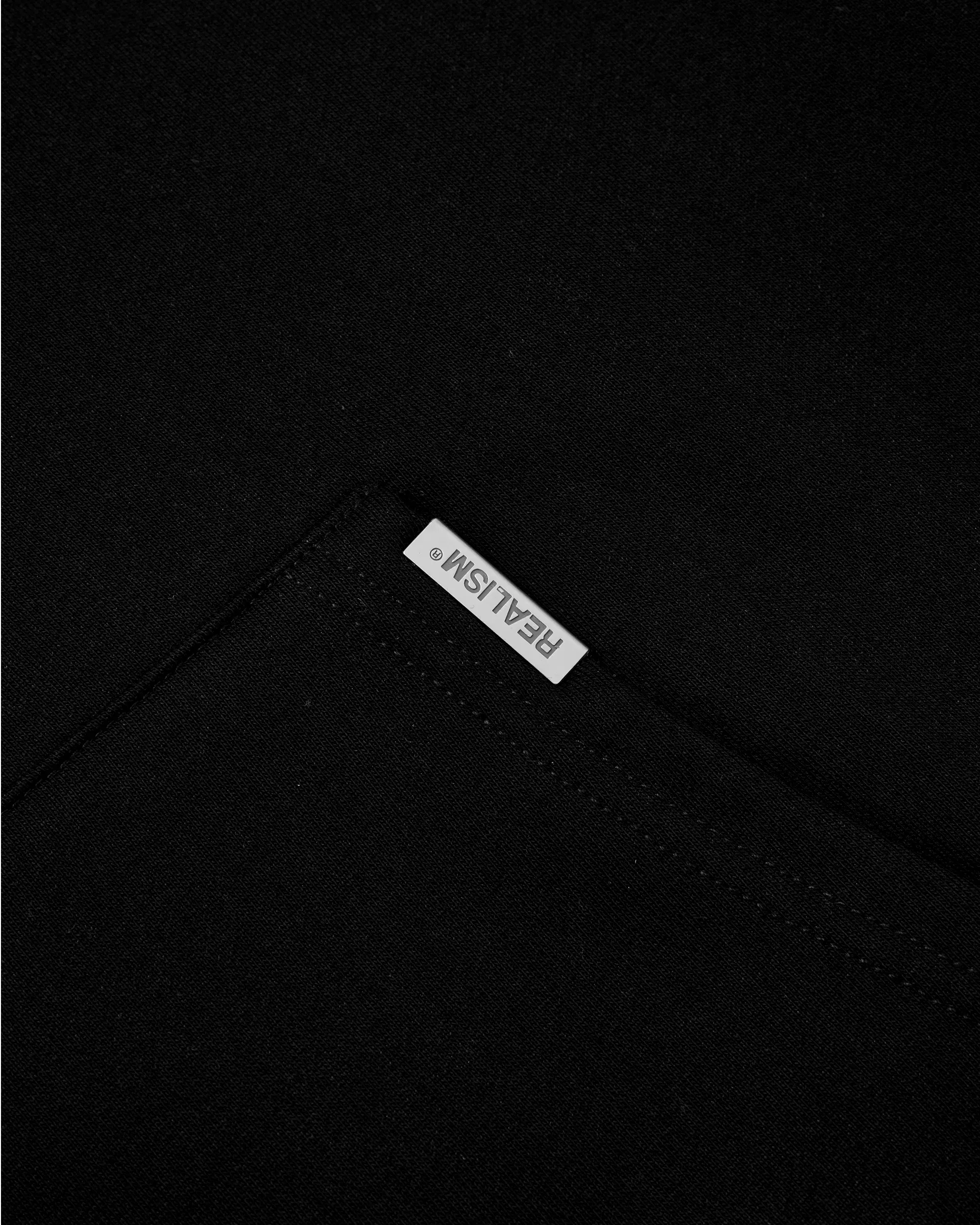 Realism SSS REALISM HALO ZIP HOODIE V2 BLACK