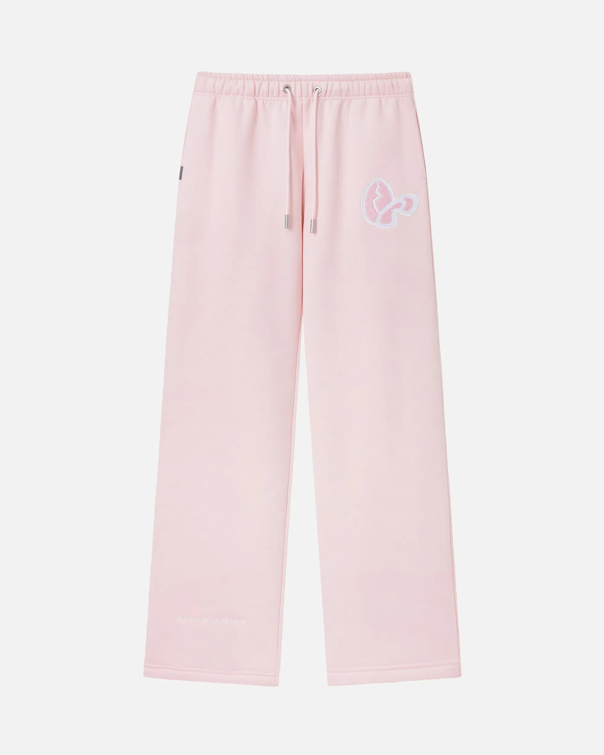 Realism SSS REALISM BUNNY SWEATPANTS OPEN LEG PASTEL PINK