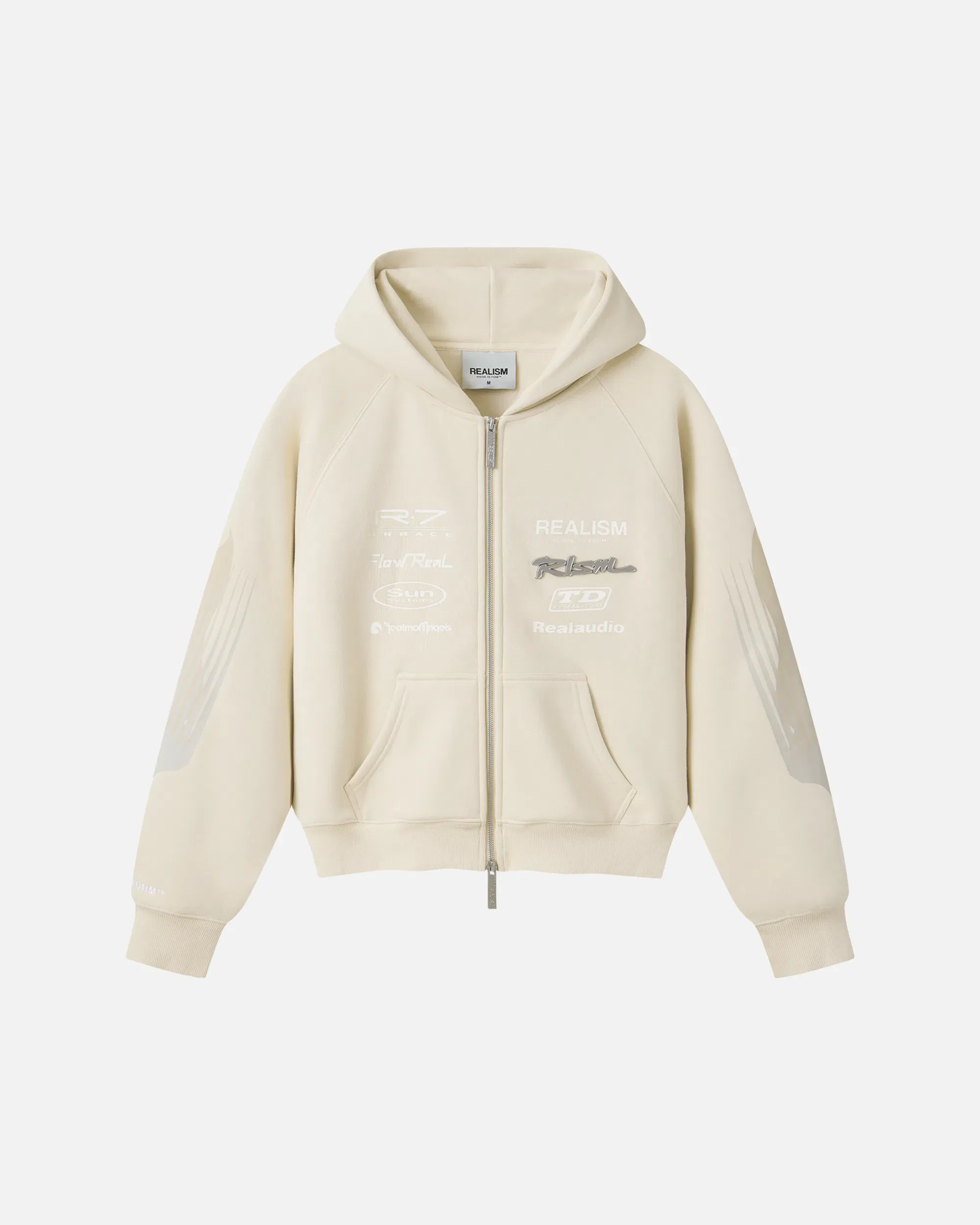 Realism SSS REALISM R SPEED ZIP HOODIE WASHED TAUPE