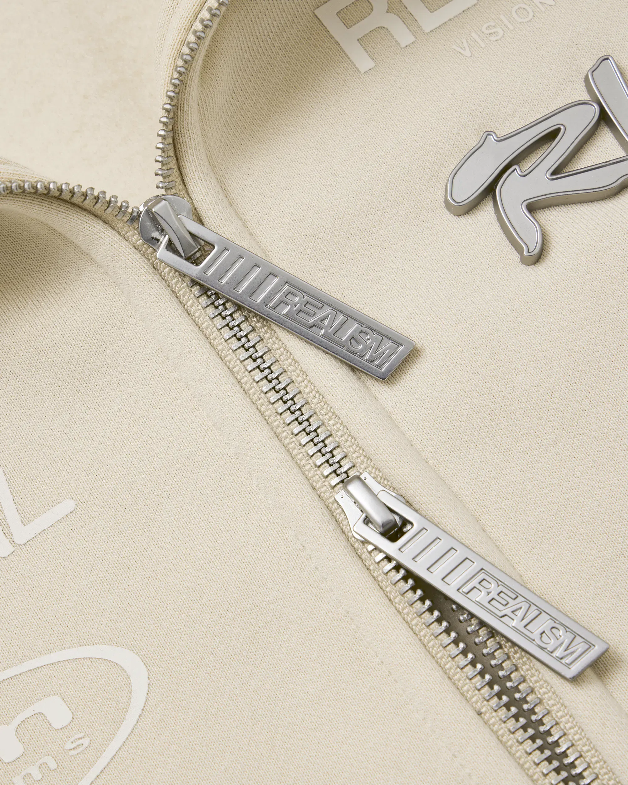 Realism SSS REALISM R SPEED ZIP HOODIE WASHED TAUPE