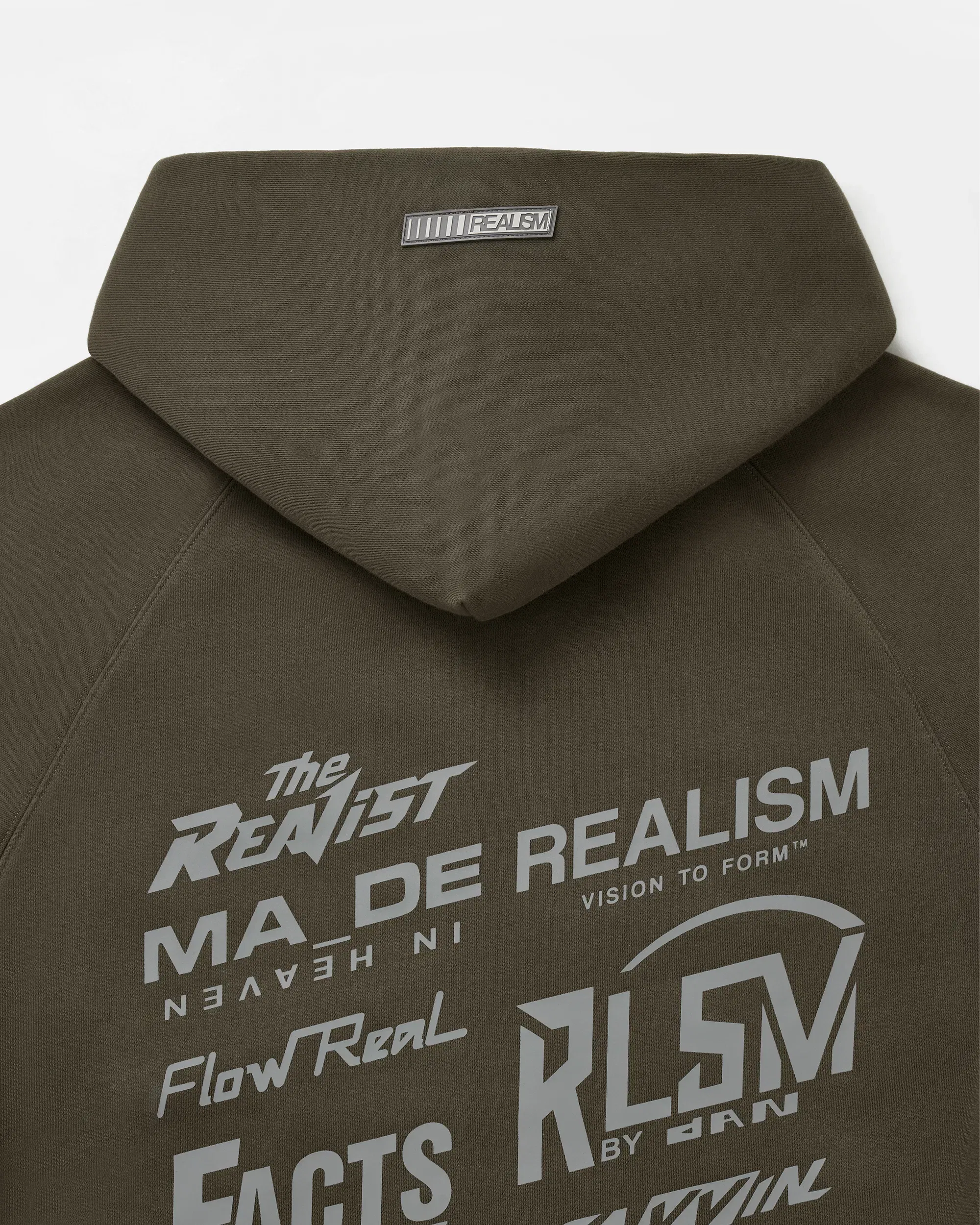 Realism SSS REALISM RL3 ZIP HOODIE WALNUT
