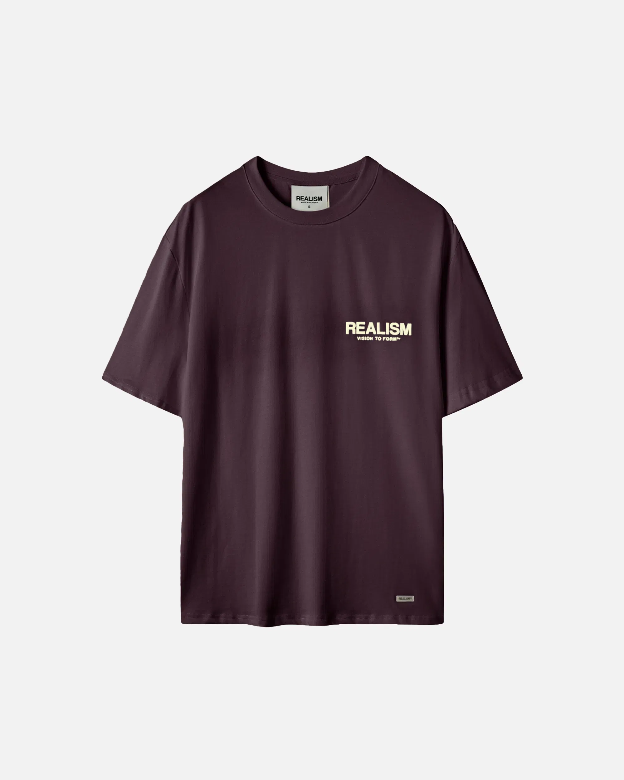Realism SSS REALISM VISION LOGO TEE PLUM