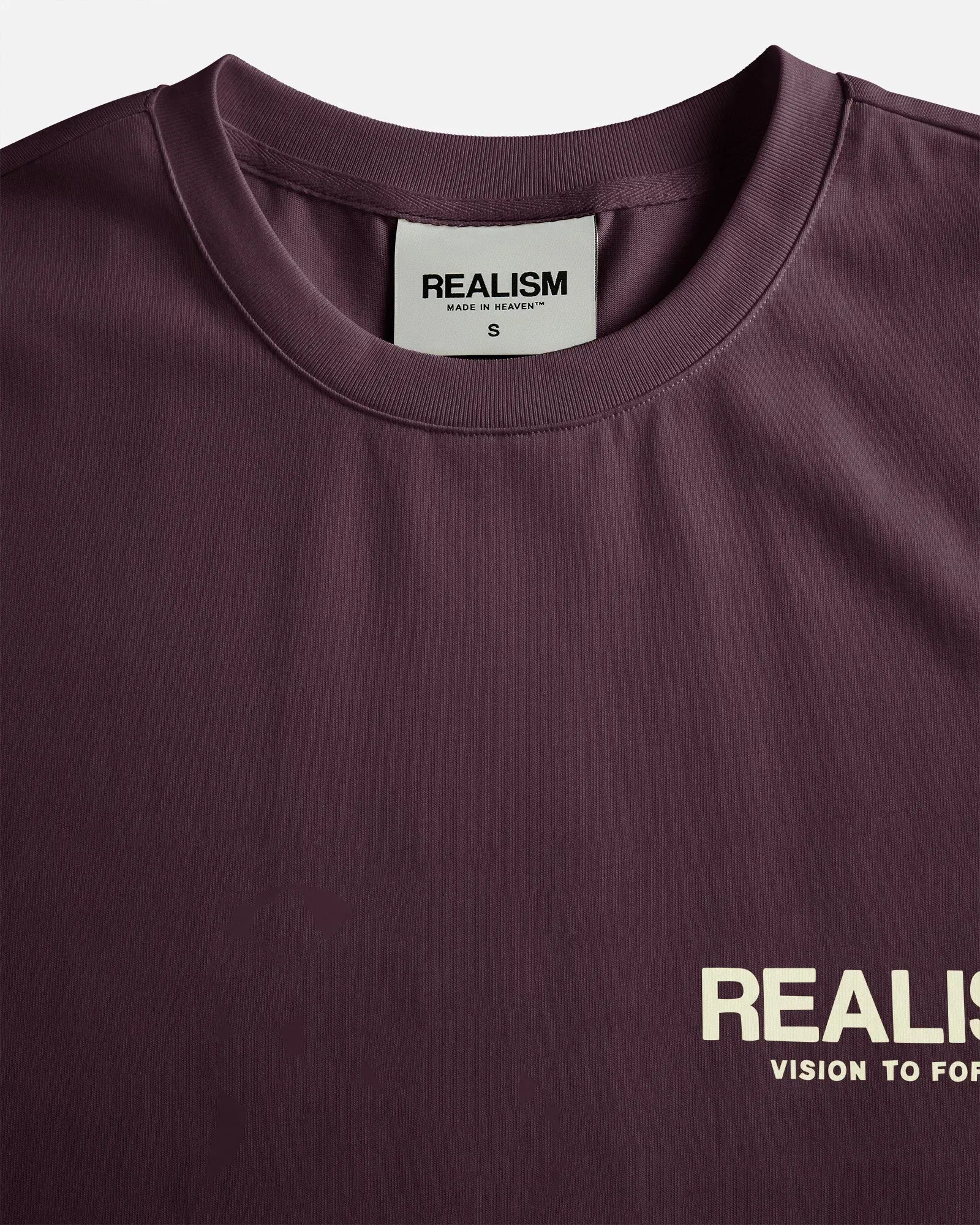 Realism SSS REALISM VISION LOGO TEE PLUM