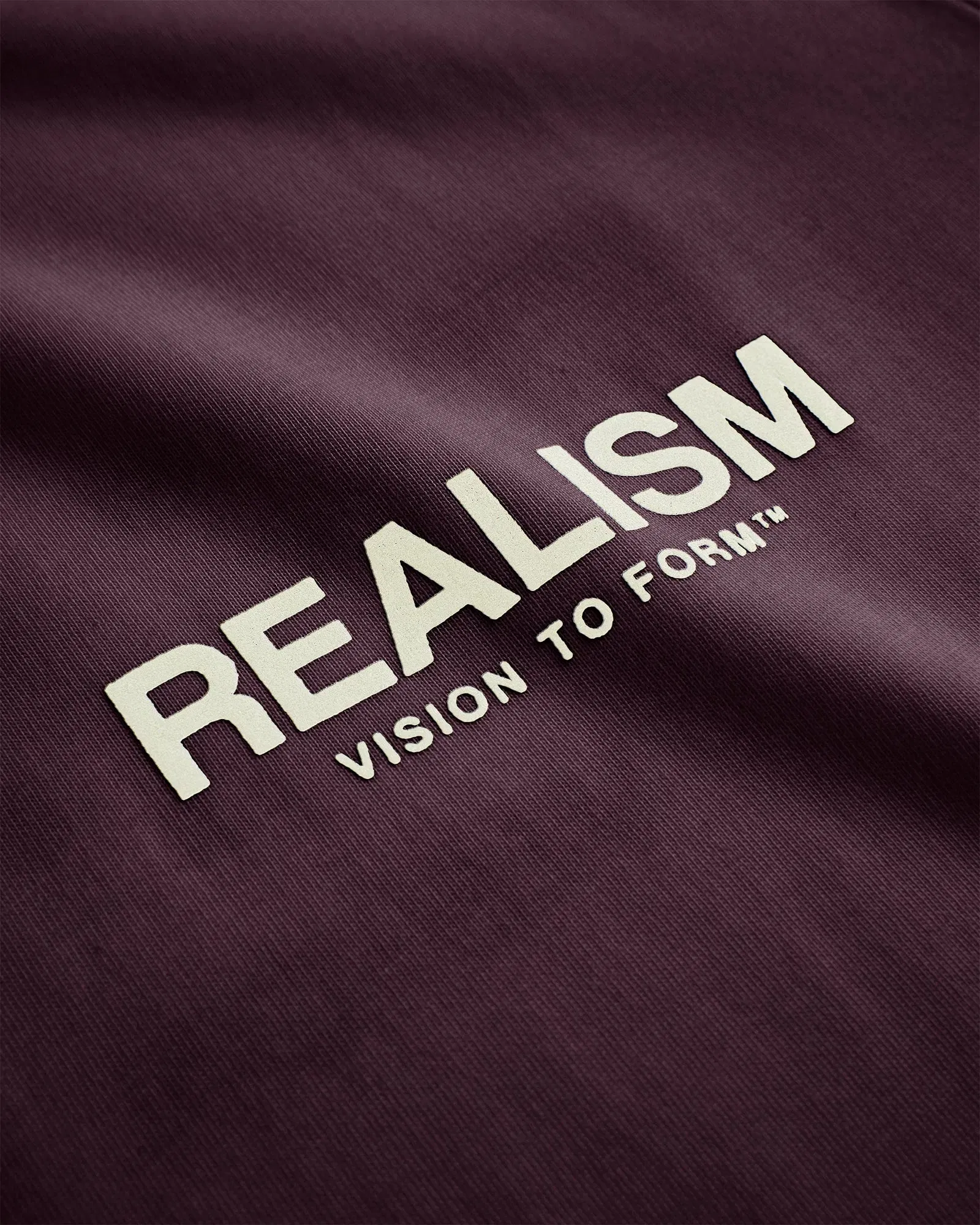 Realism SSS REALISM VISION LOGO TEE PLUM