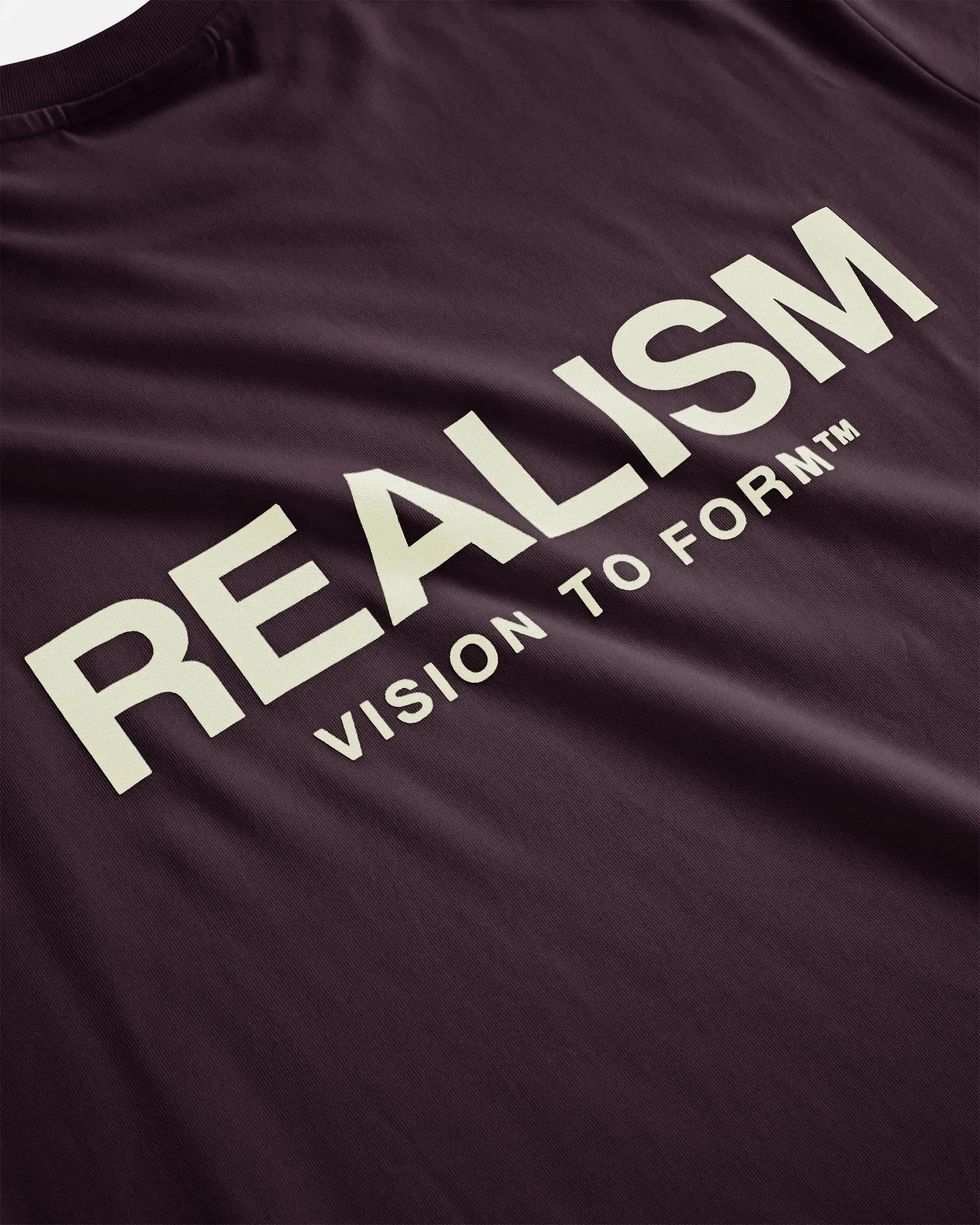 Realism SSS REALISM VISION LOGO TEE PLUM