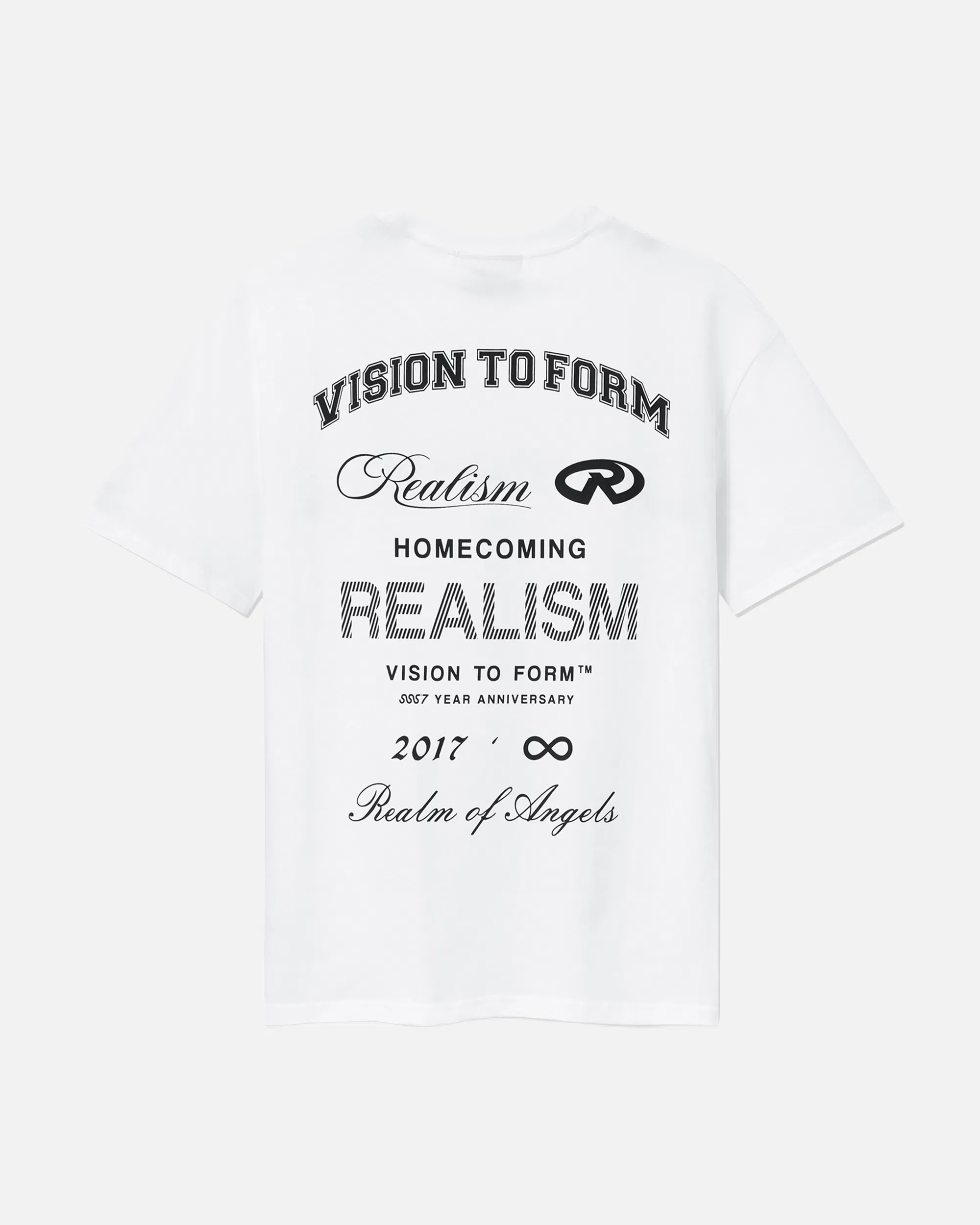 Realism SSS REALISM HOMECOMING TEE V2 WHITE