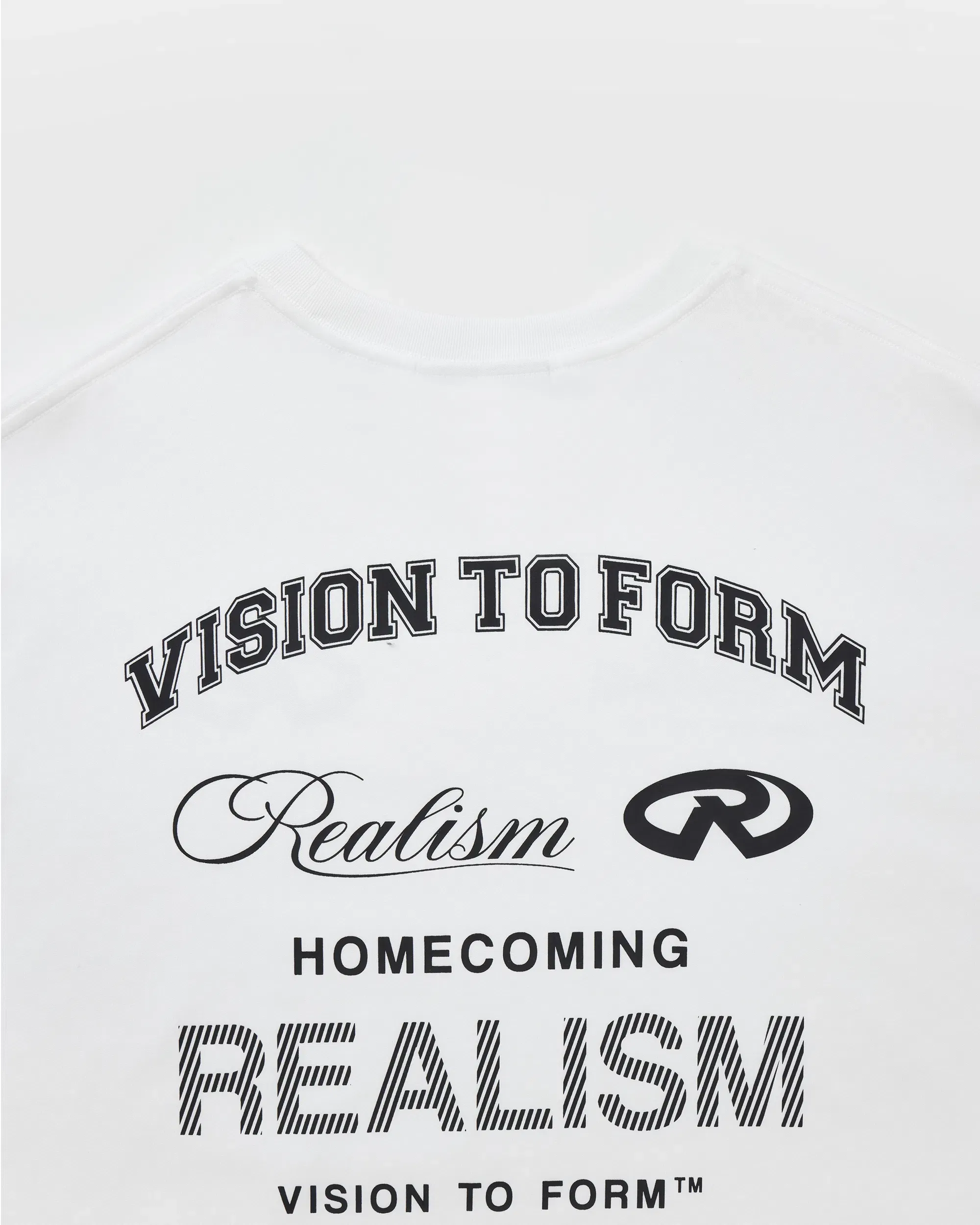 Realism SSS REALISM HOMECOMING TEE V2 WHITE