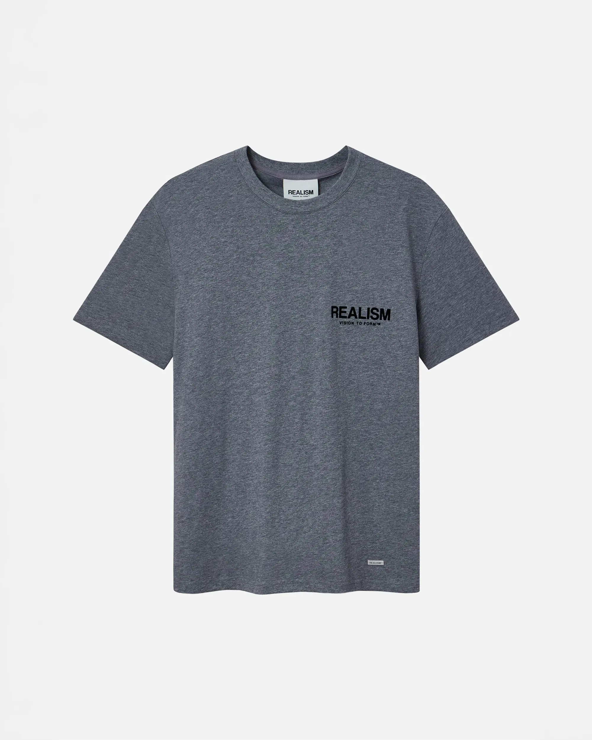 Realism SSS REALISM VISION LOGO TEE DARK HEATHER