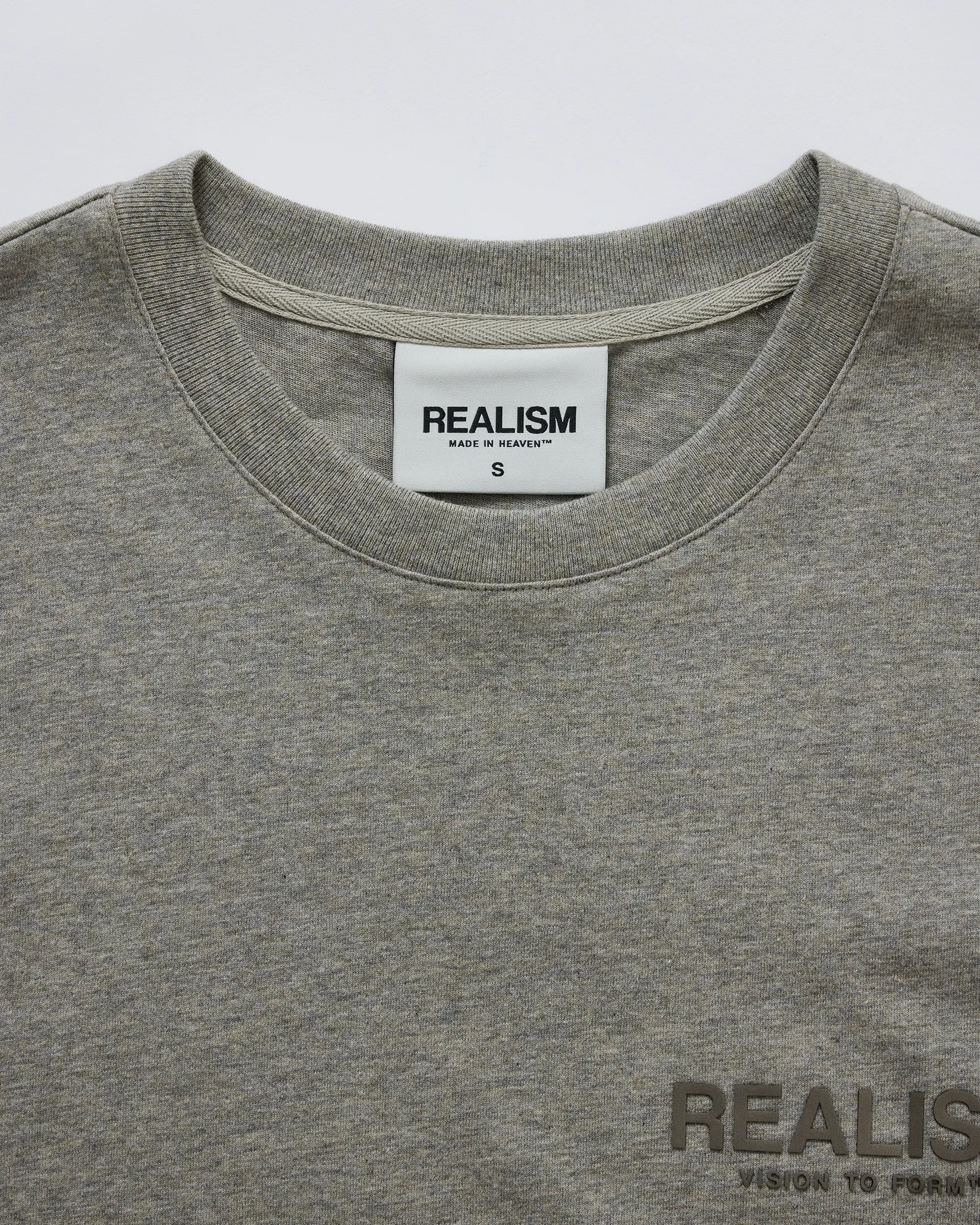 Realism SSS REALISM VISION LOGO TEE HOMESTEAD MARLE