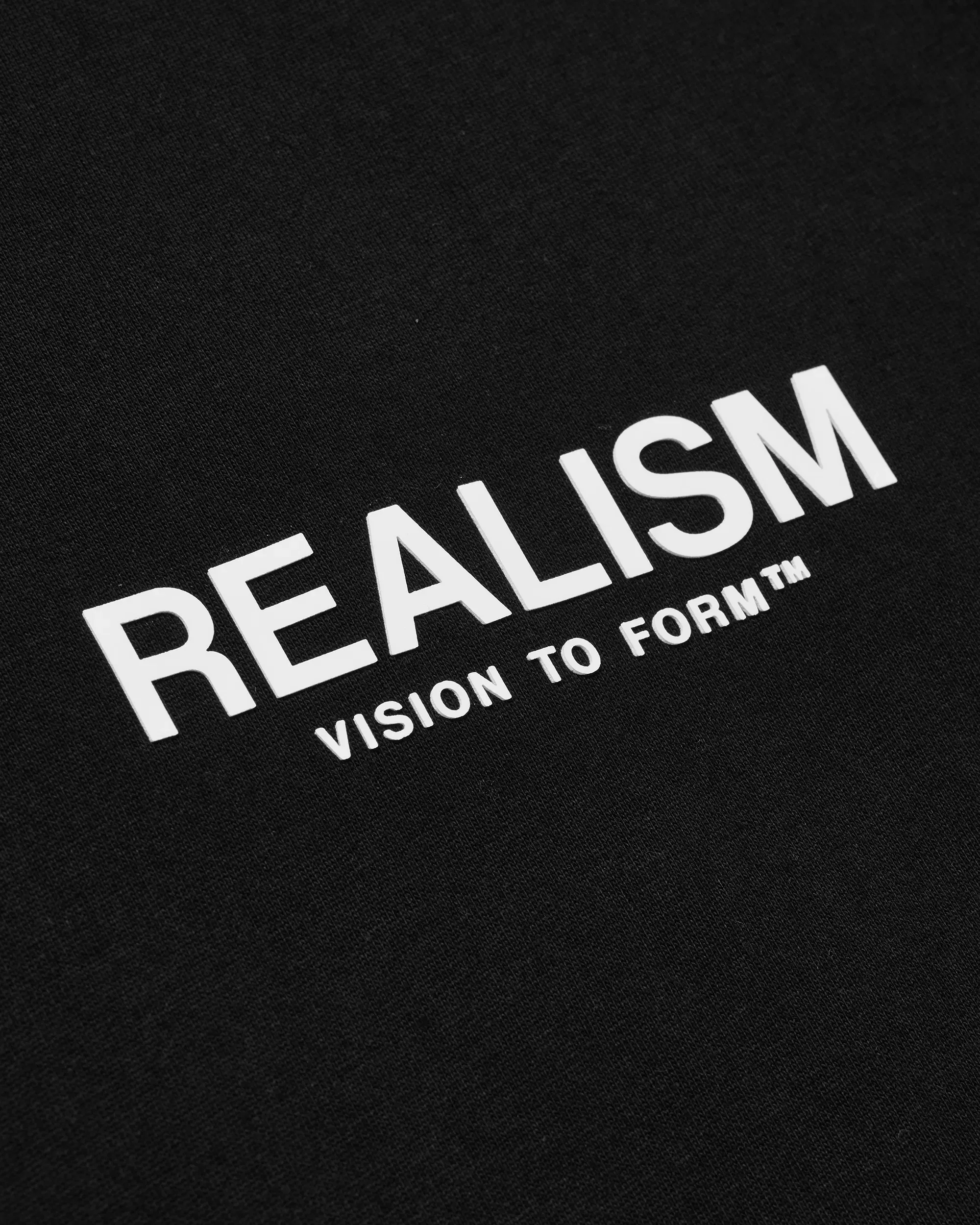 Realism SSS REALISM VISION LOGO TEE JET BLACK