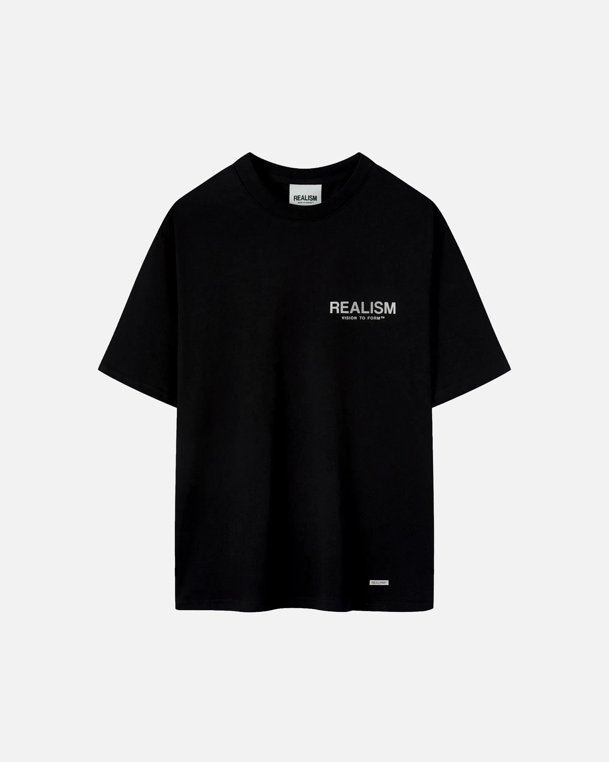 Realism SSS REALISM VISION LOGO TEE REFLECTIVE BLACK