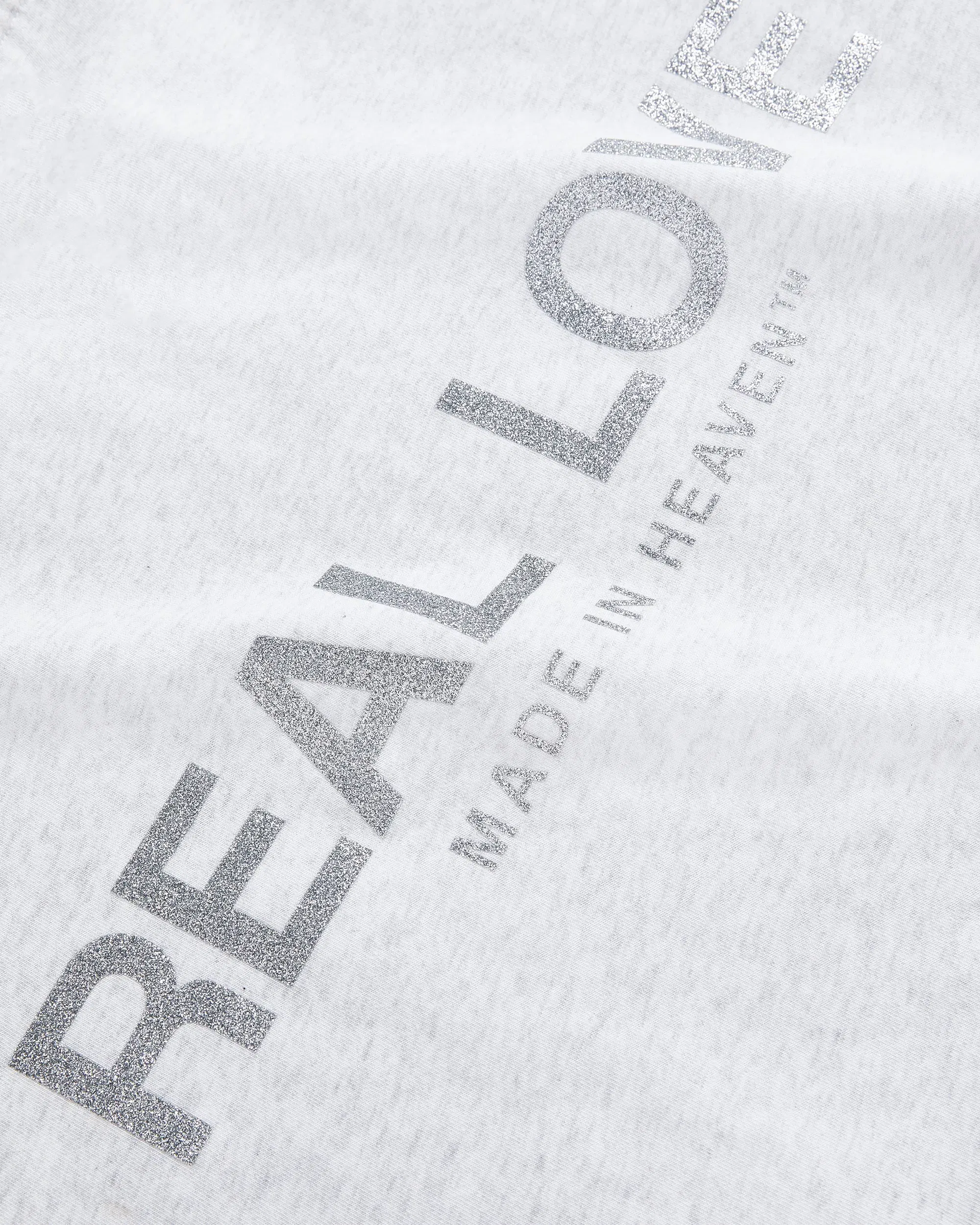 Realism SSS REALISM REAL LOVE ZIP HOODIE SNOW MARLE