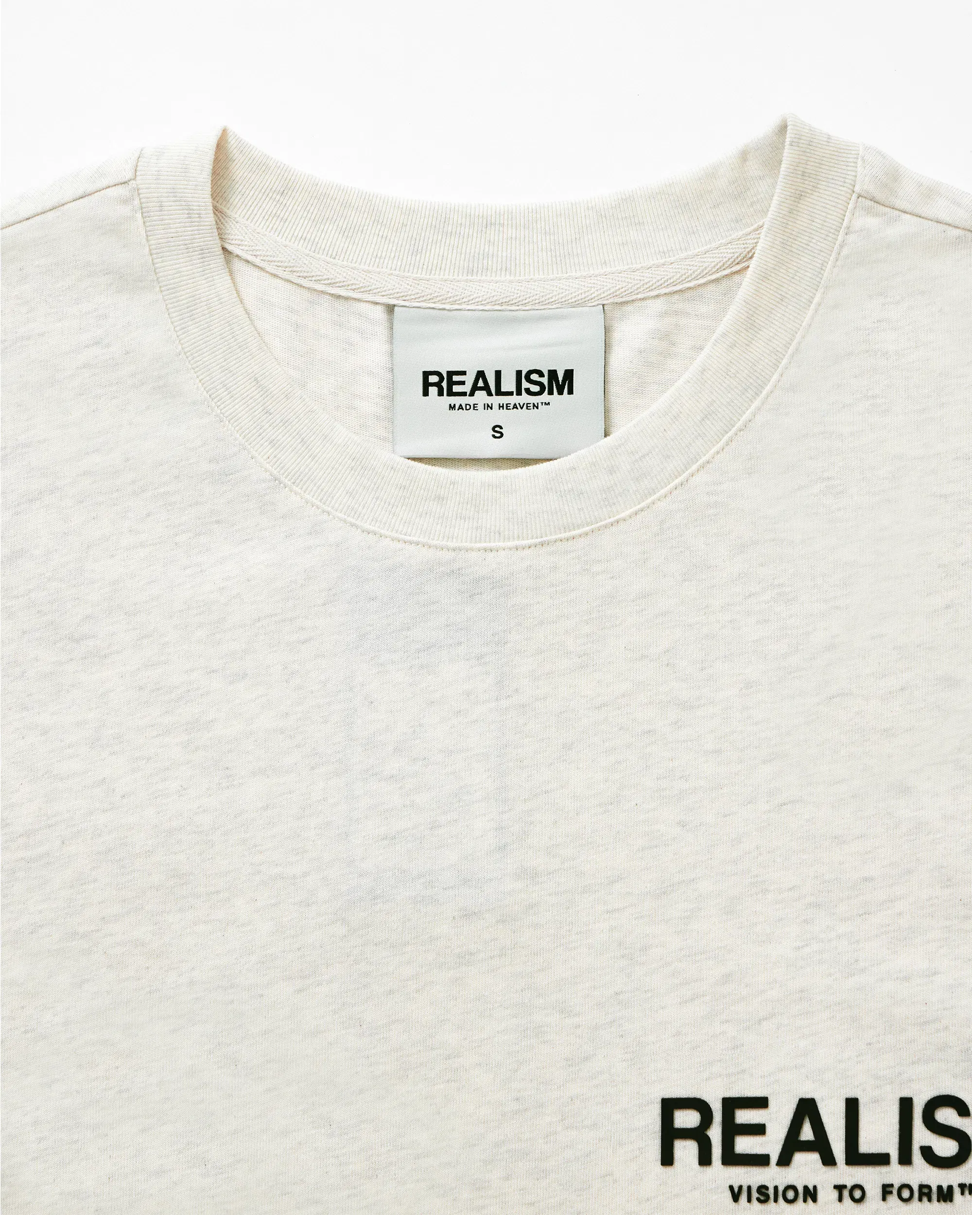Realism SSS REALISM VISION LOGO TEE OATMEAL