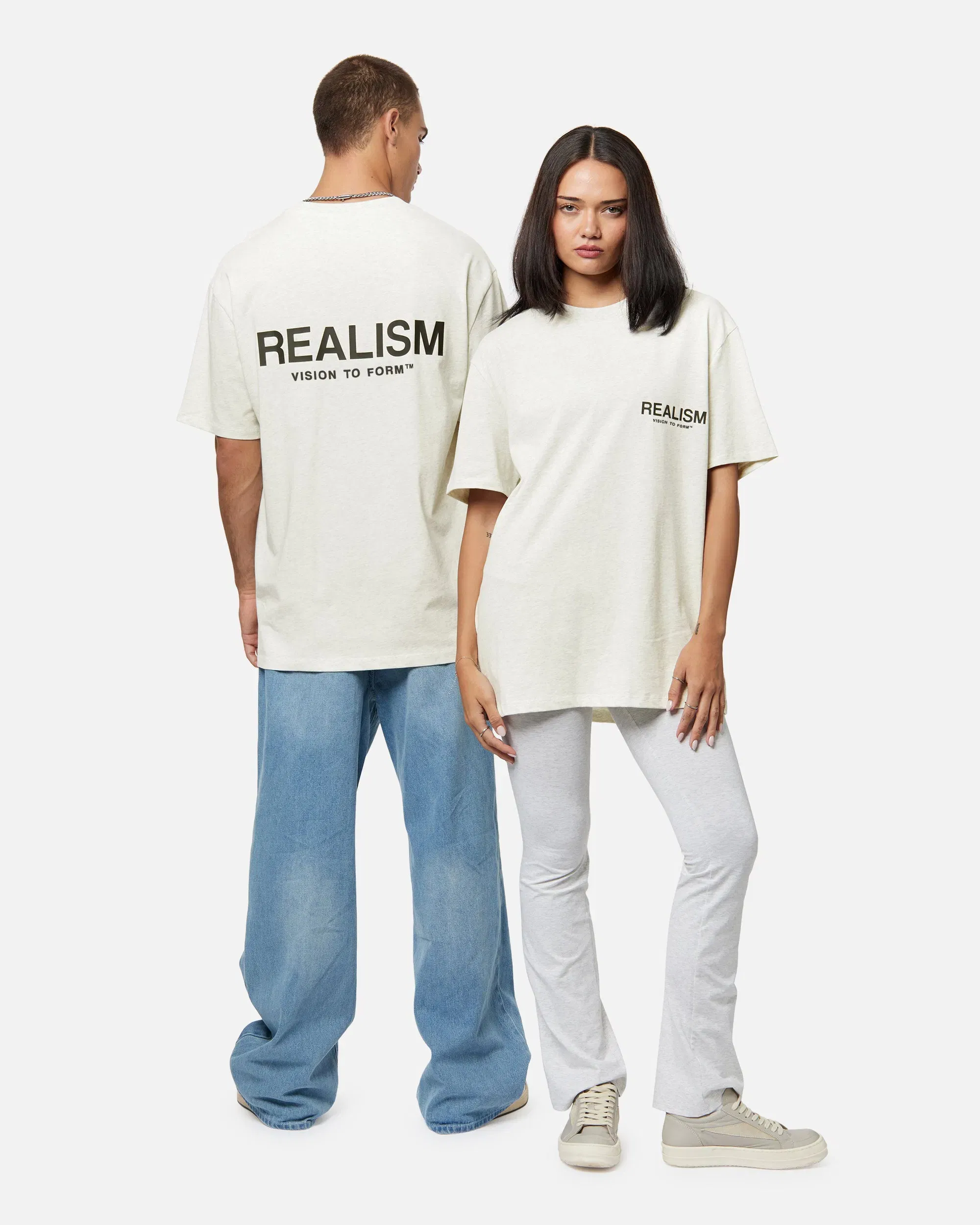 Realism SSS REALISM VISION LOGO TEE OATMEAL
