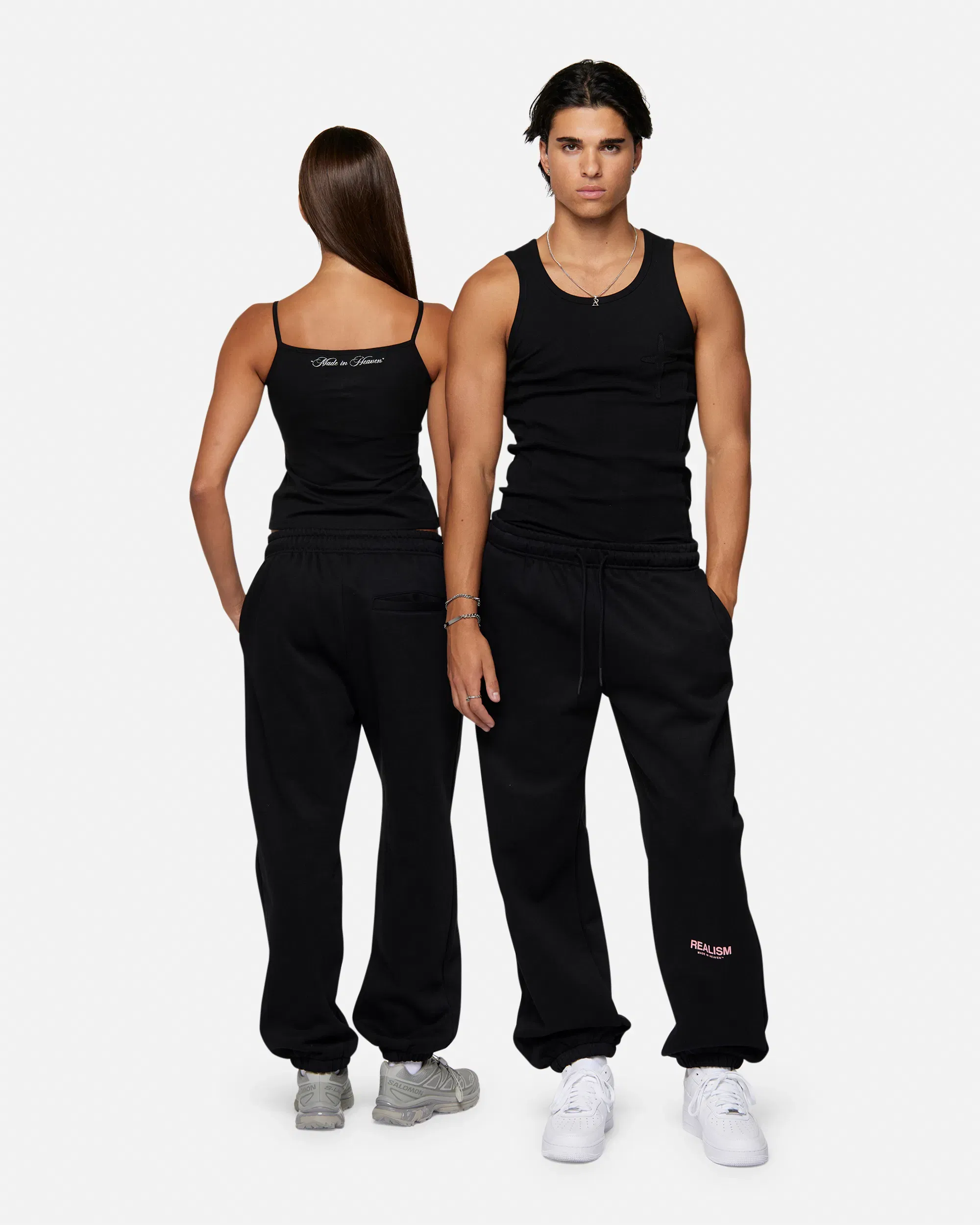 Realism SSS REALISM COURT BOXY SWEATPANTS MIDNIGHT PEACH