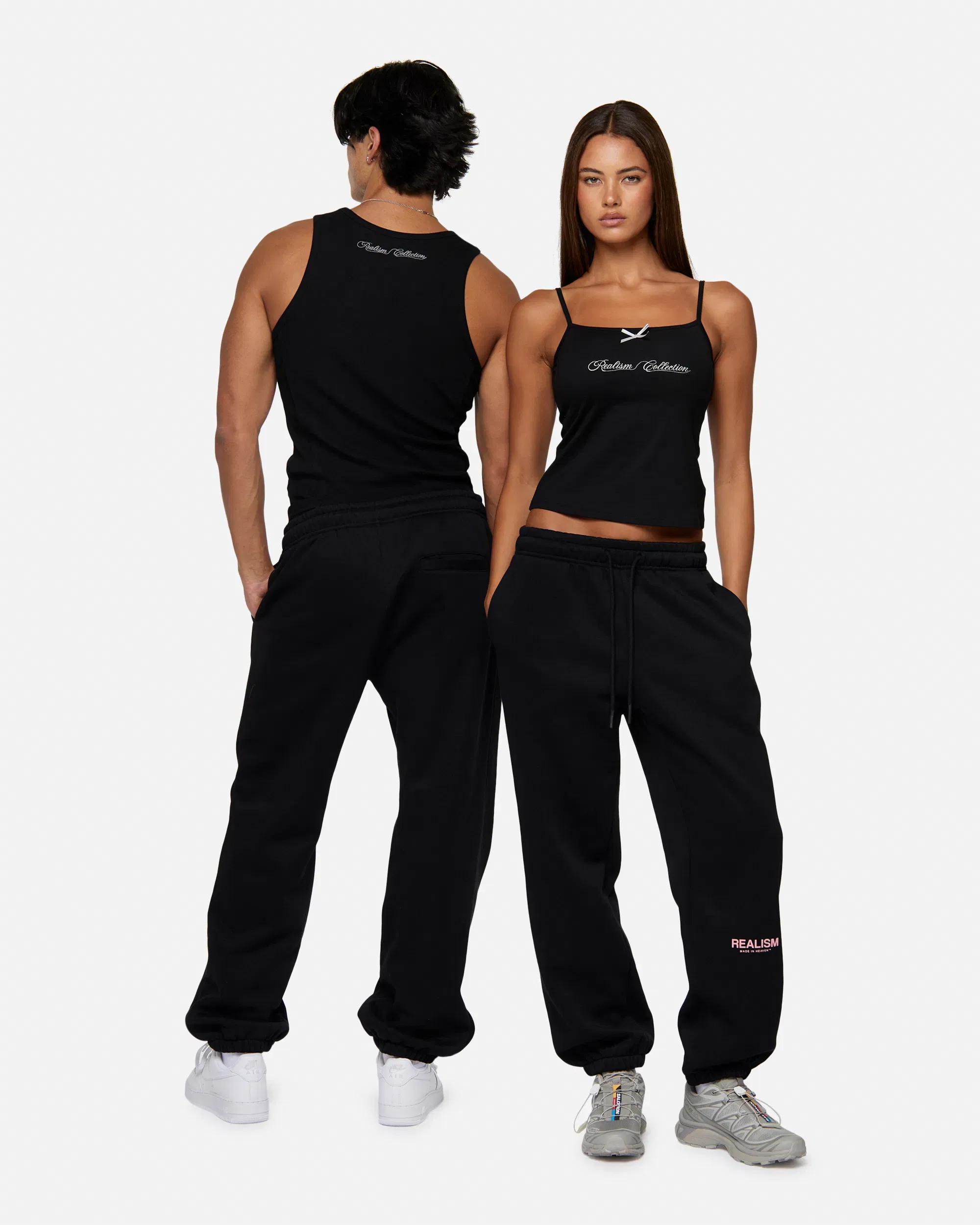 Realism SSS REALISM COURT BOXY SWEATPANTS MIDNIGHT PEACH