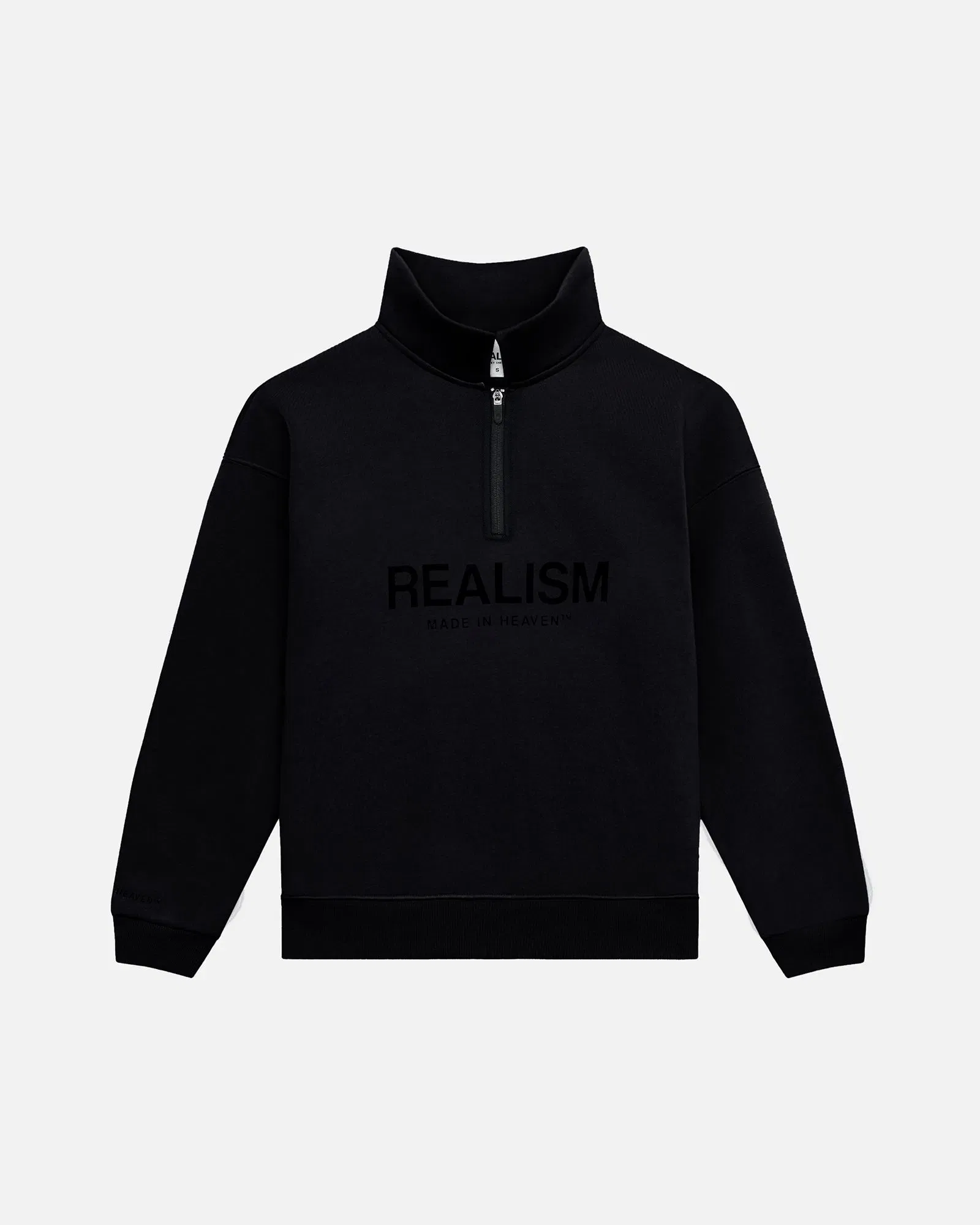 Realism SSS REALISM ELITE HALF ZIP SWEATER BLACK