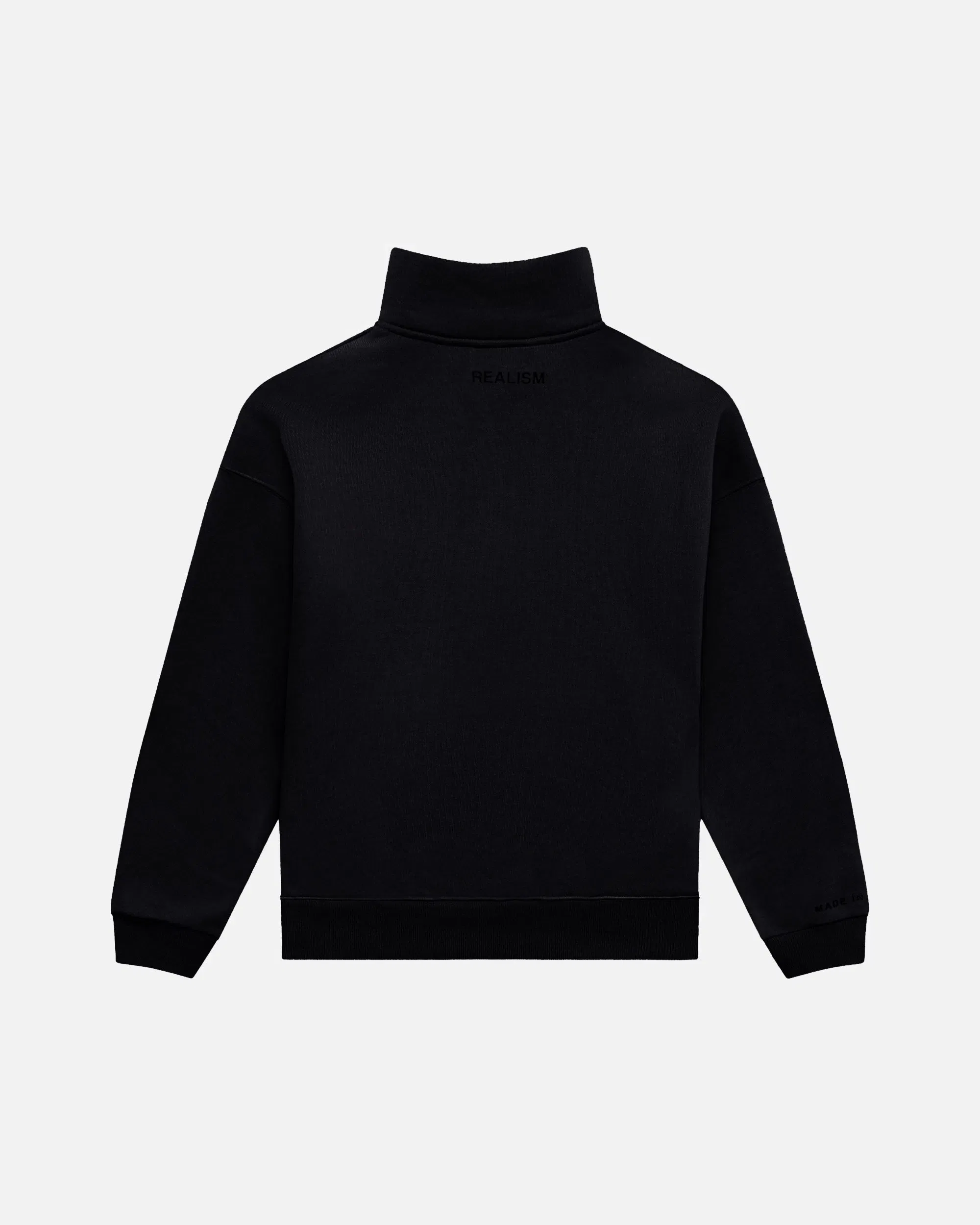 Realism SSS REALISM ELITE HALF ZIP SWEATER BLACK