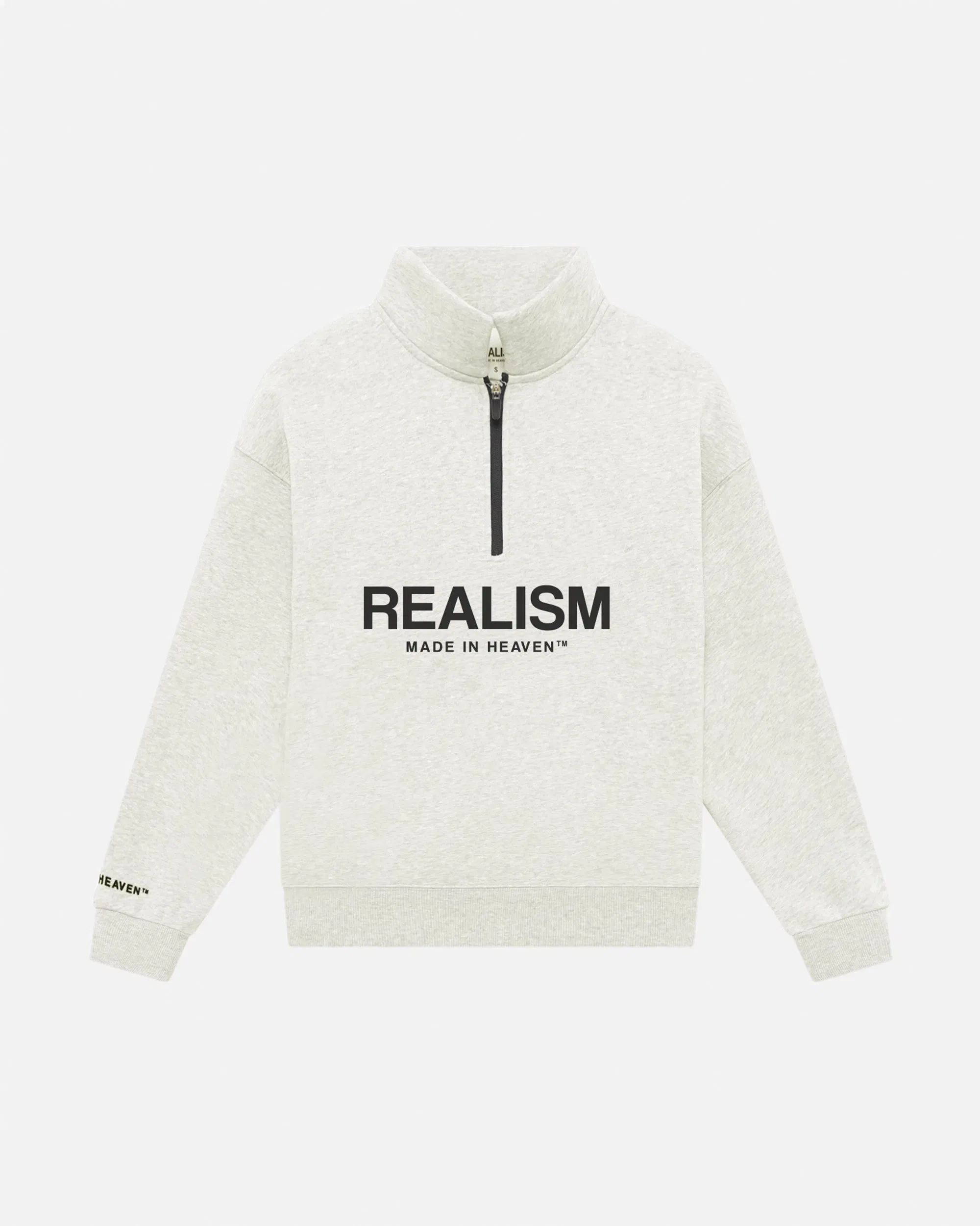 Realism SSS REALISM ELITE HALF ZIP SWEATER OATMEAL