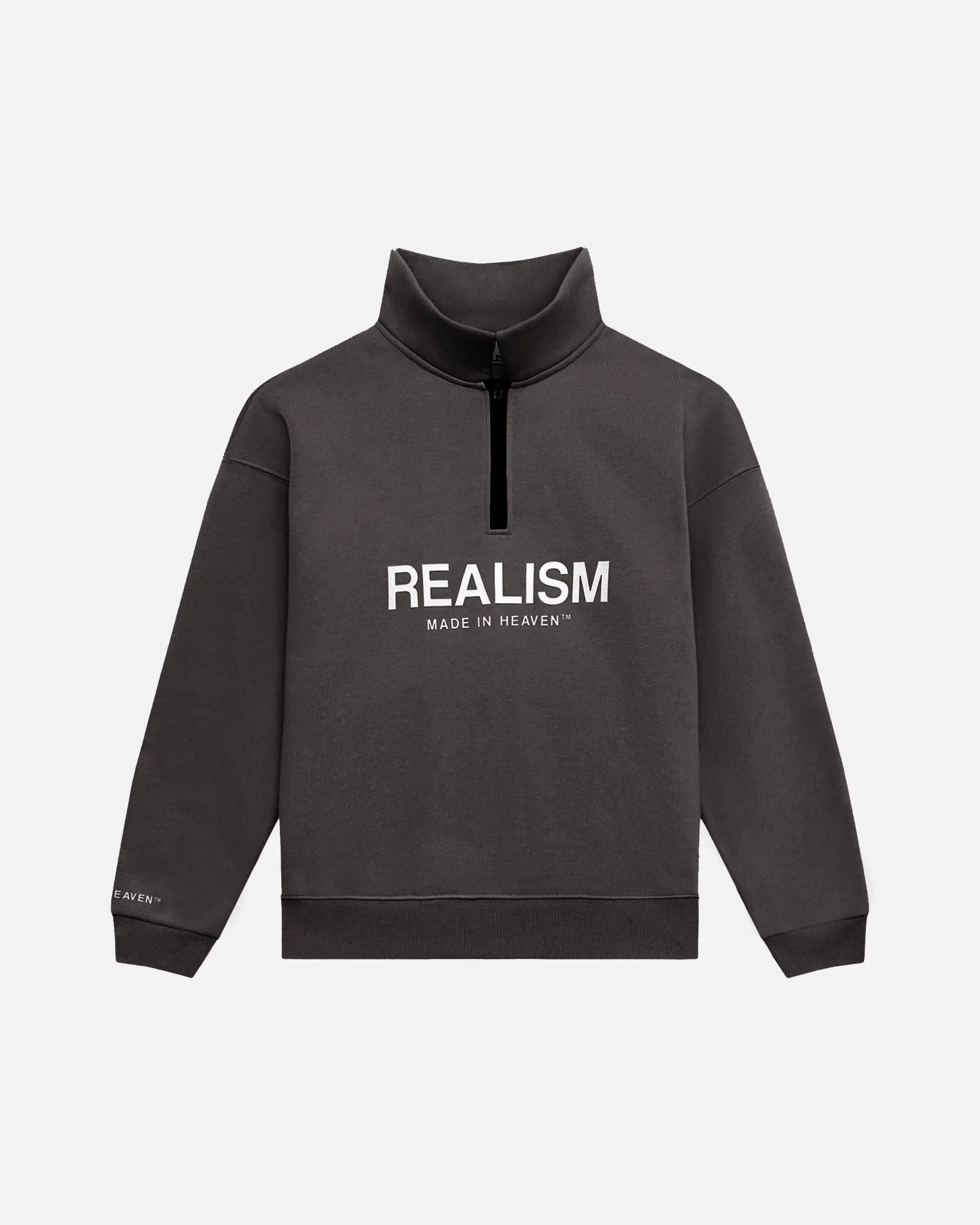 Realism SSS REALISM ELITE HALF ZIP SWEATER ASPHALT
