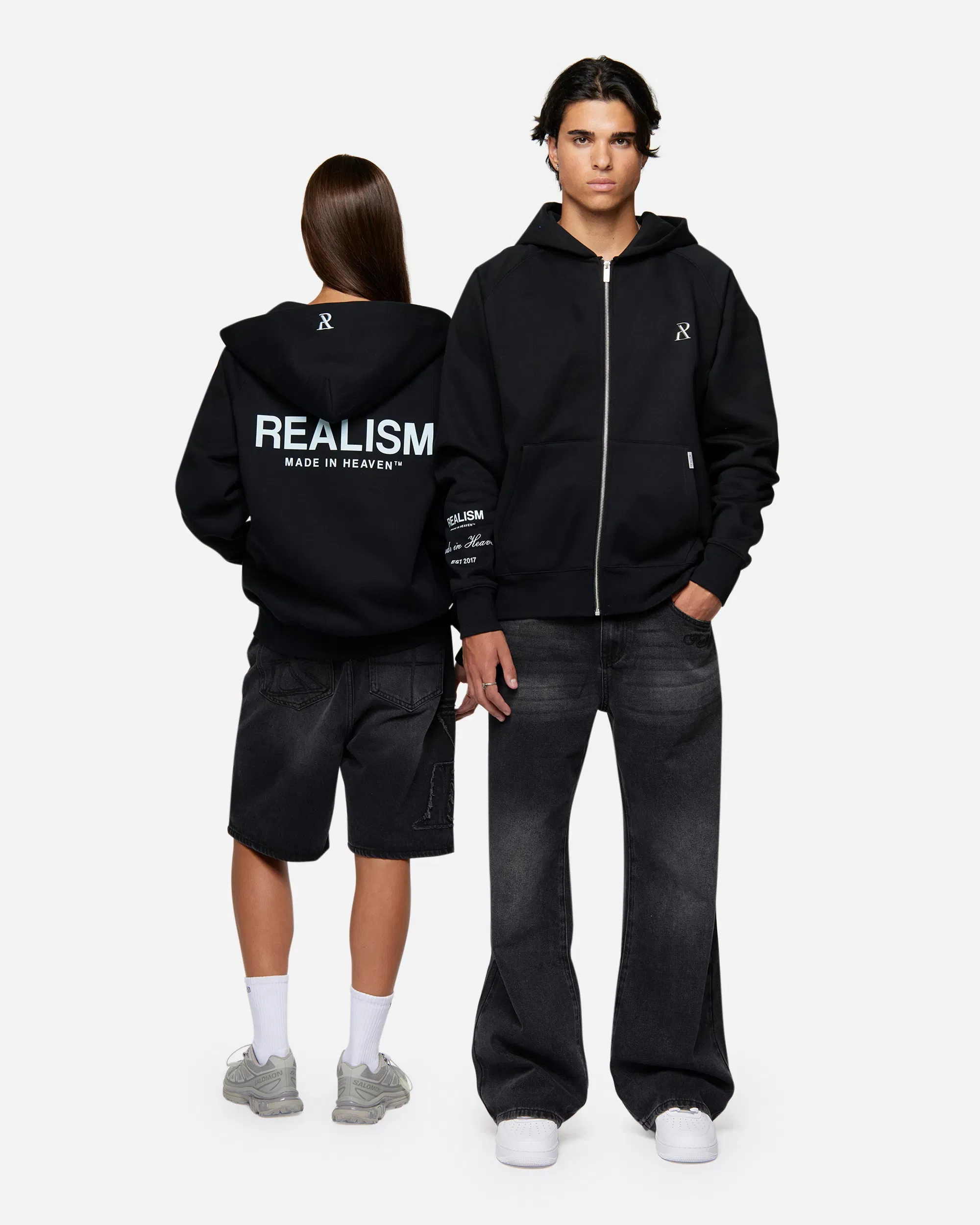 Realism SSS REALISM RADIANT ZIP HOODIE STORM