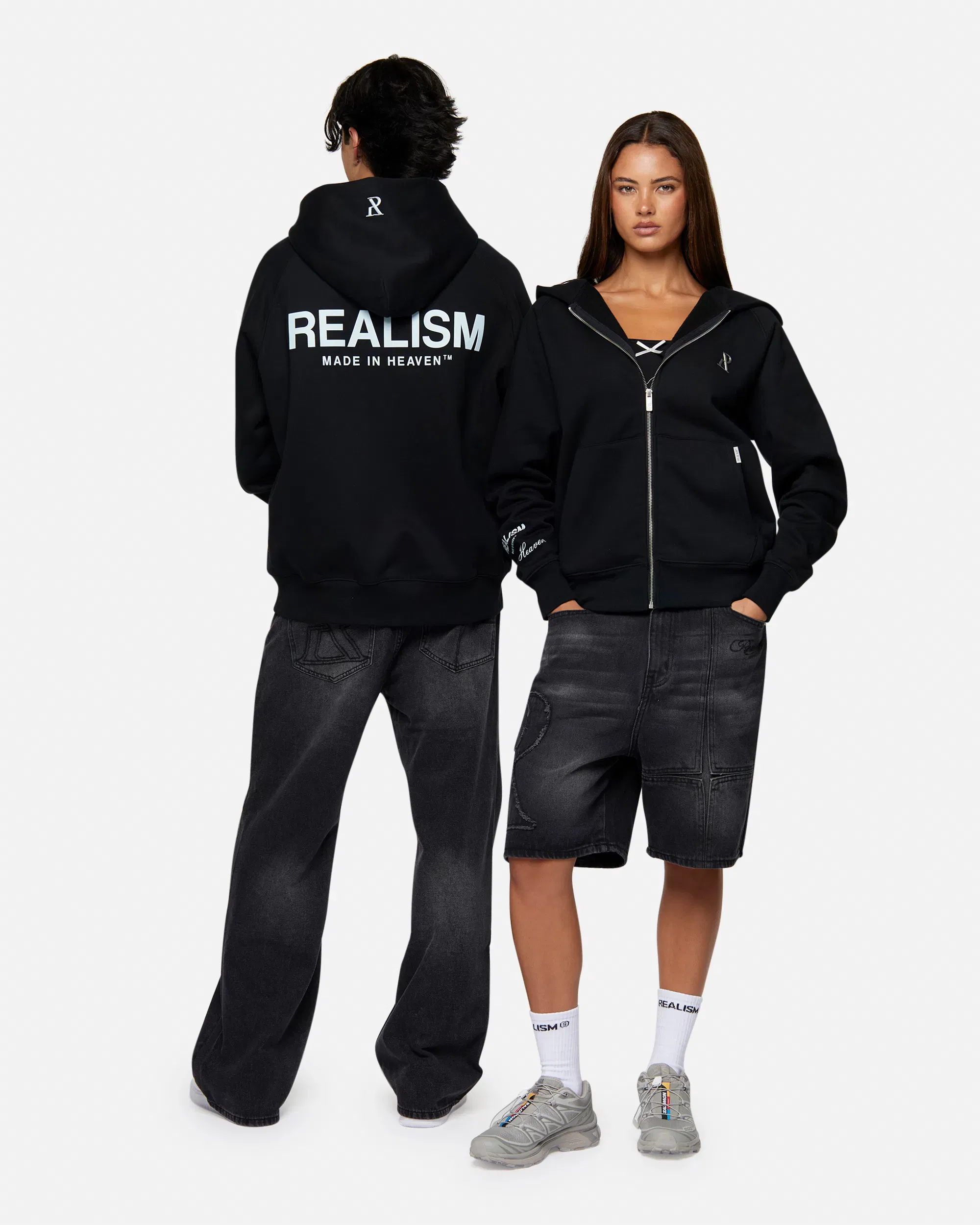 Realism SSS REALISM RADIANT ZIP HOODIE STORM