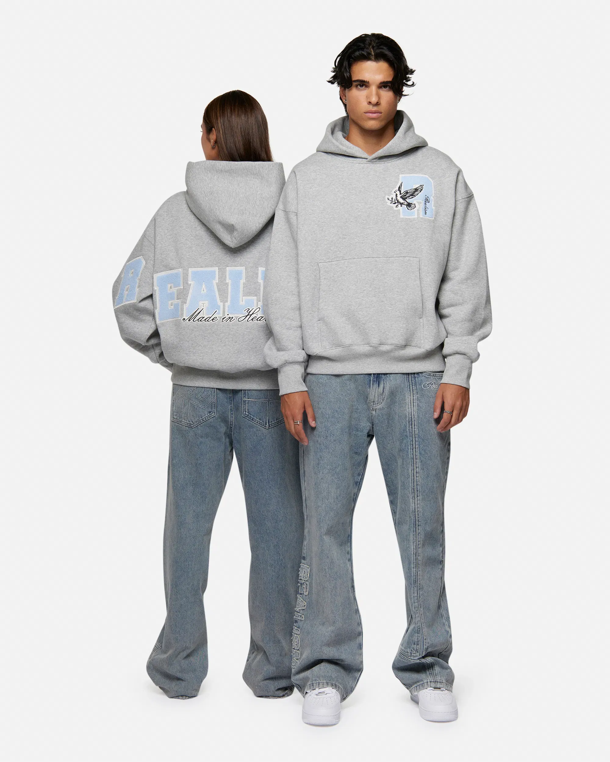 Realism SSS REALISM COLLEGE TEAM HOODIE V2 FRENCH MARLE