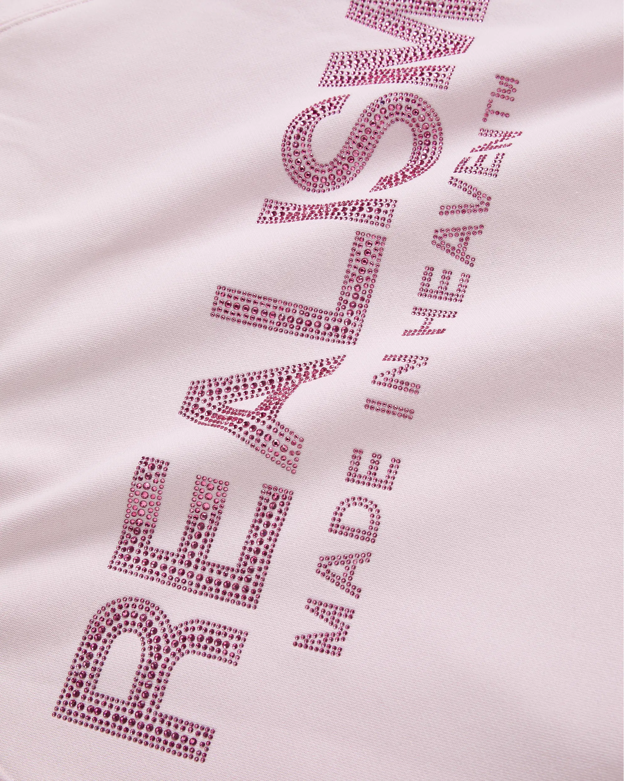 Realism SSS REALISM GLIMMER LOGO HOODIE POWDER PINK