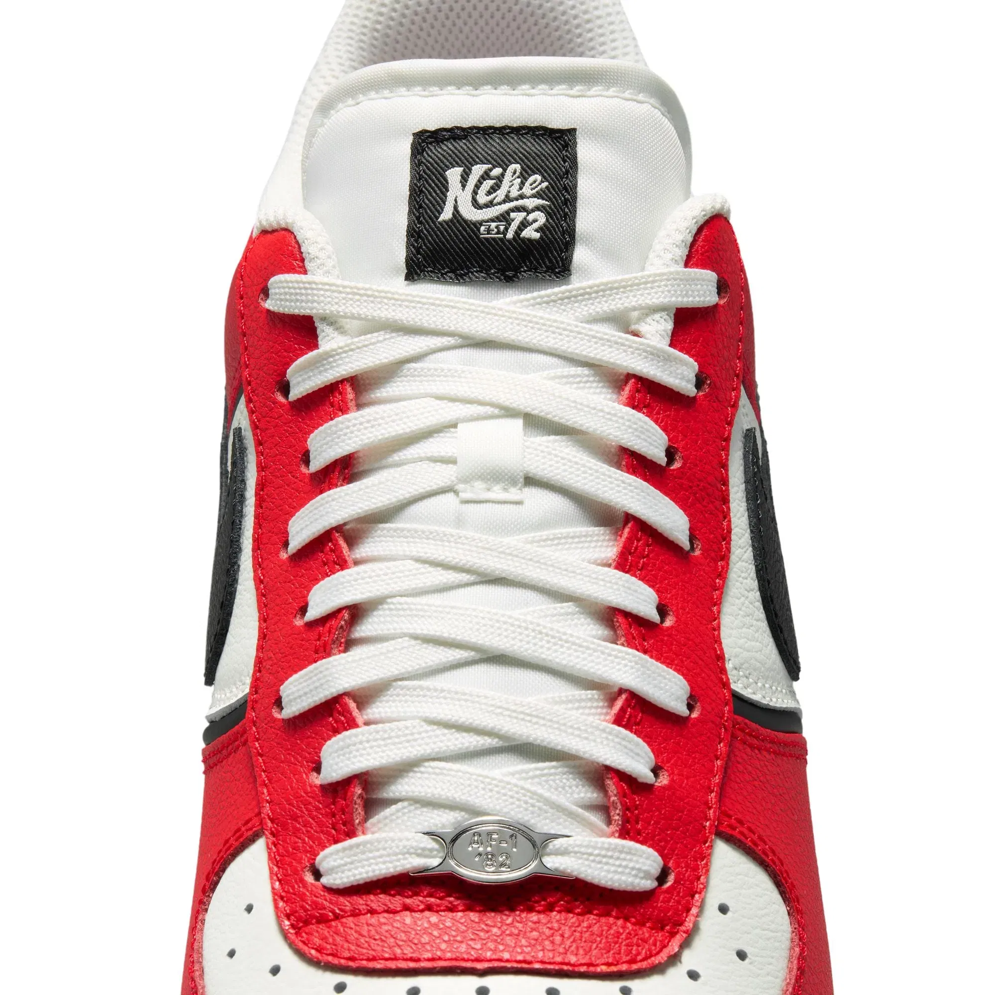 Nike Air Force 1 '07 LV8 Mens Shoes Color: University Red/Black/Sail Style: IM5752-600