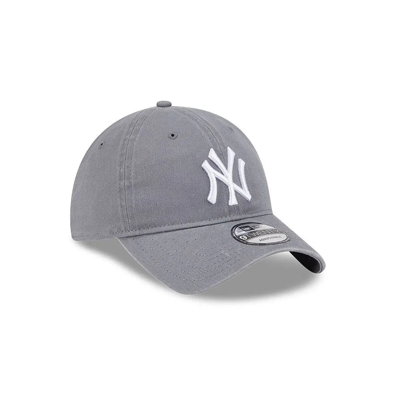 New Era N.Y Yankees 9Twenty Adjustable Cap (Storm Grey)