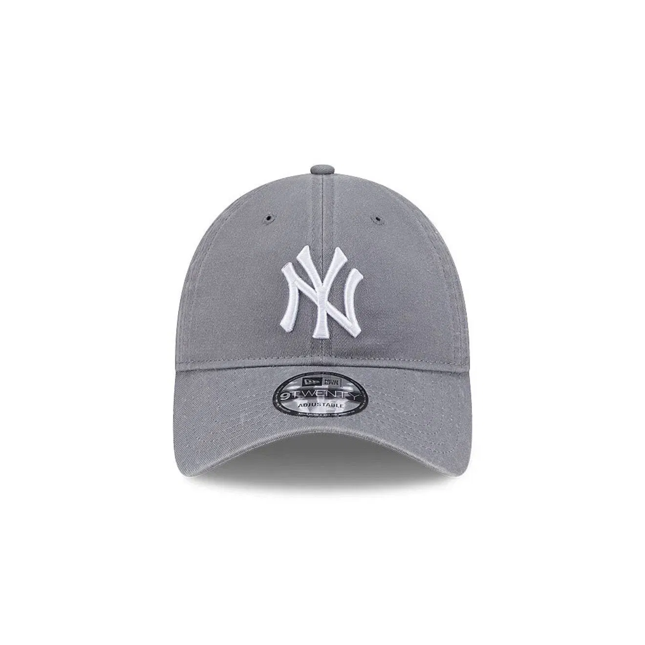 New Era N.Y Yankees 9Twenty Adjustable Cap (Storm Grey)